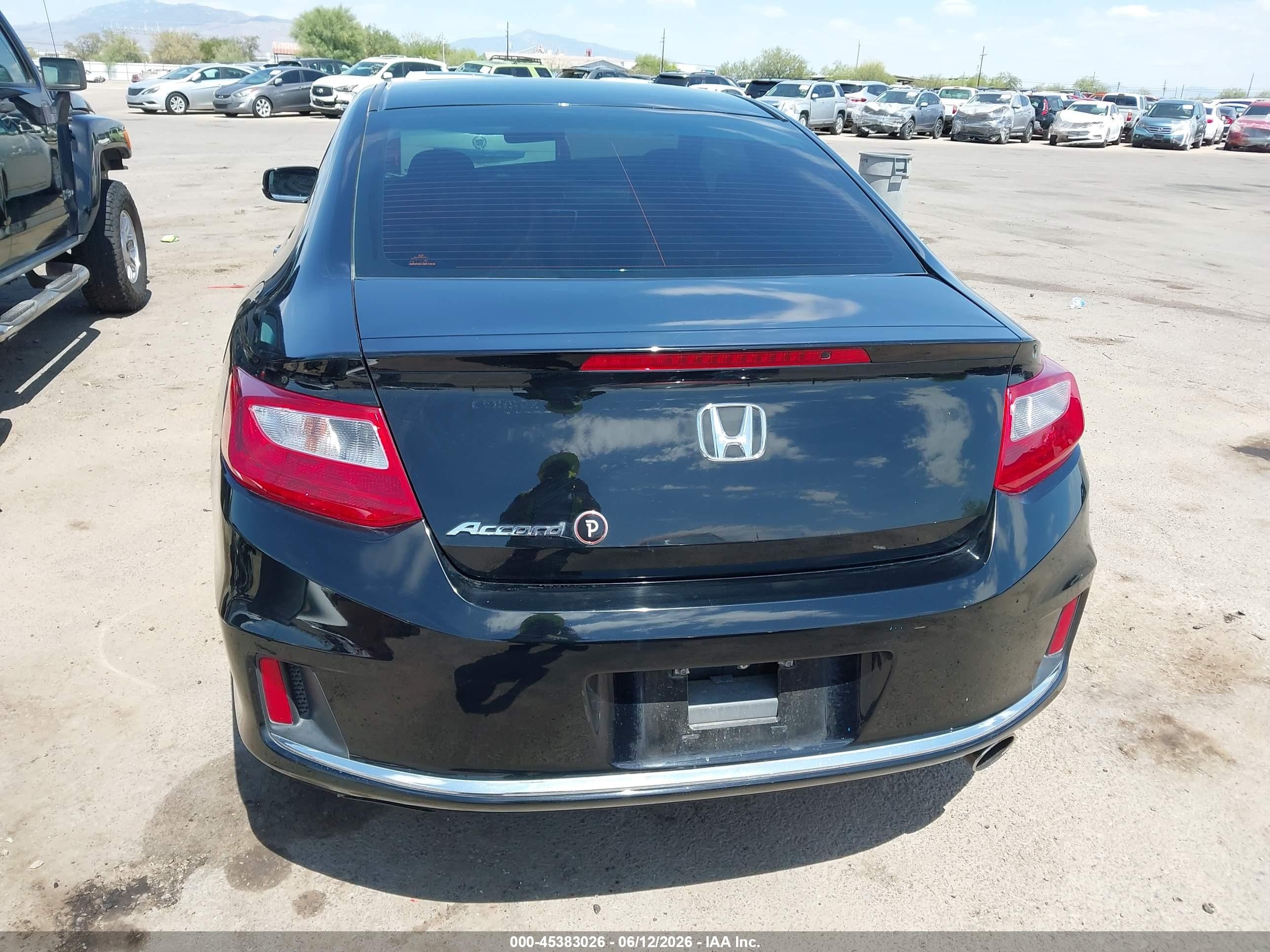 2014 Honda Accord Ex Black vin: 1HGCT1B77EA016137