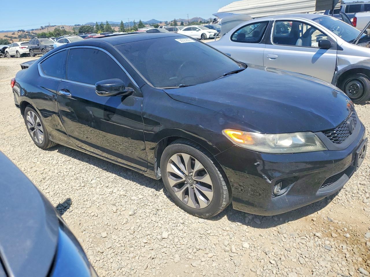 2013 Honda Accord Ex Black vin: 1HGCT1B78DA015643