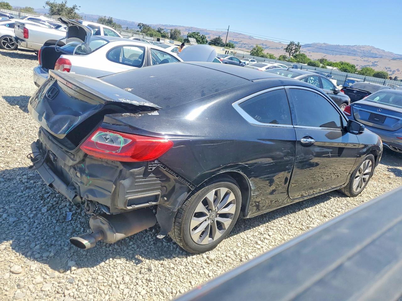2013 Honda Accord Ex Black vin: 1HGCT1B78DA015643