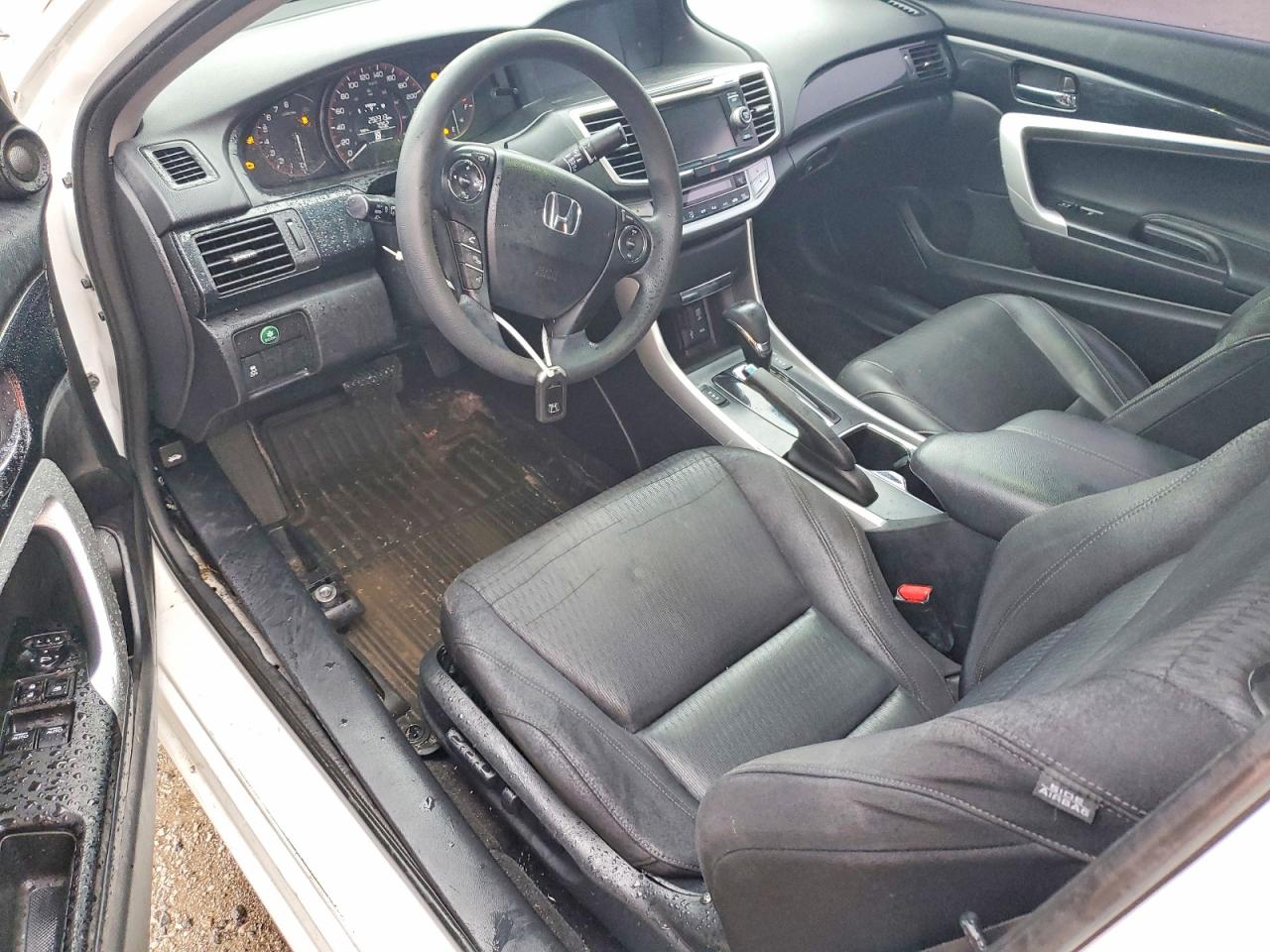 2013 Honda Accord Ex White vin: 1HGCT1B78DA800230