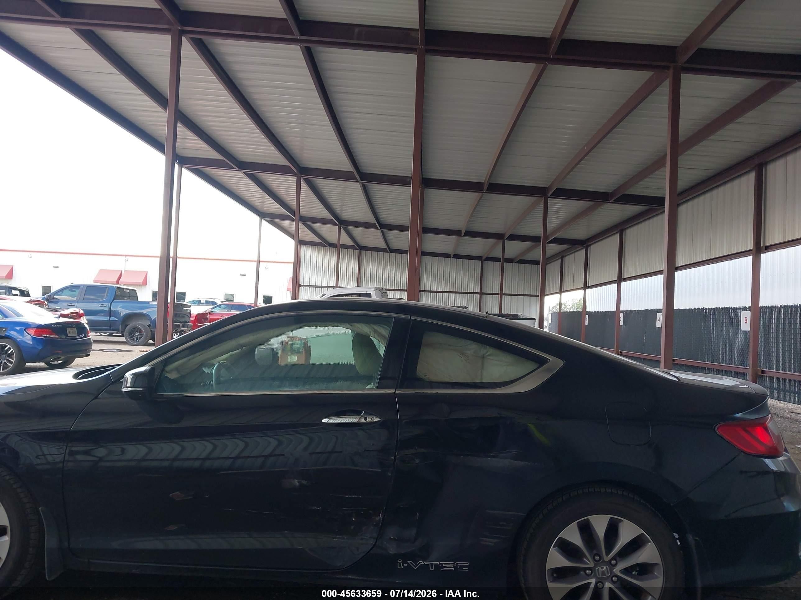 2015 Honda Accord Ex Черный vin: 1HGCT1B78FA008372
