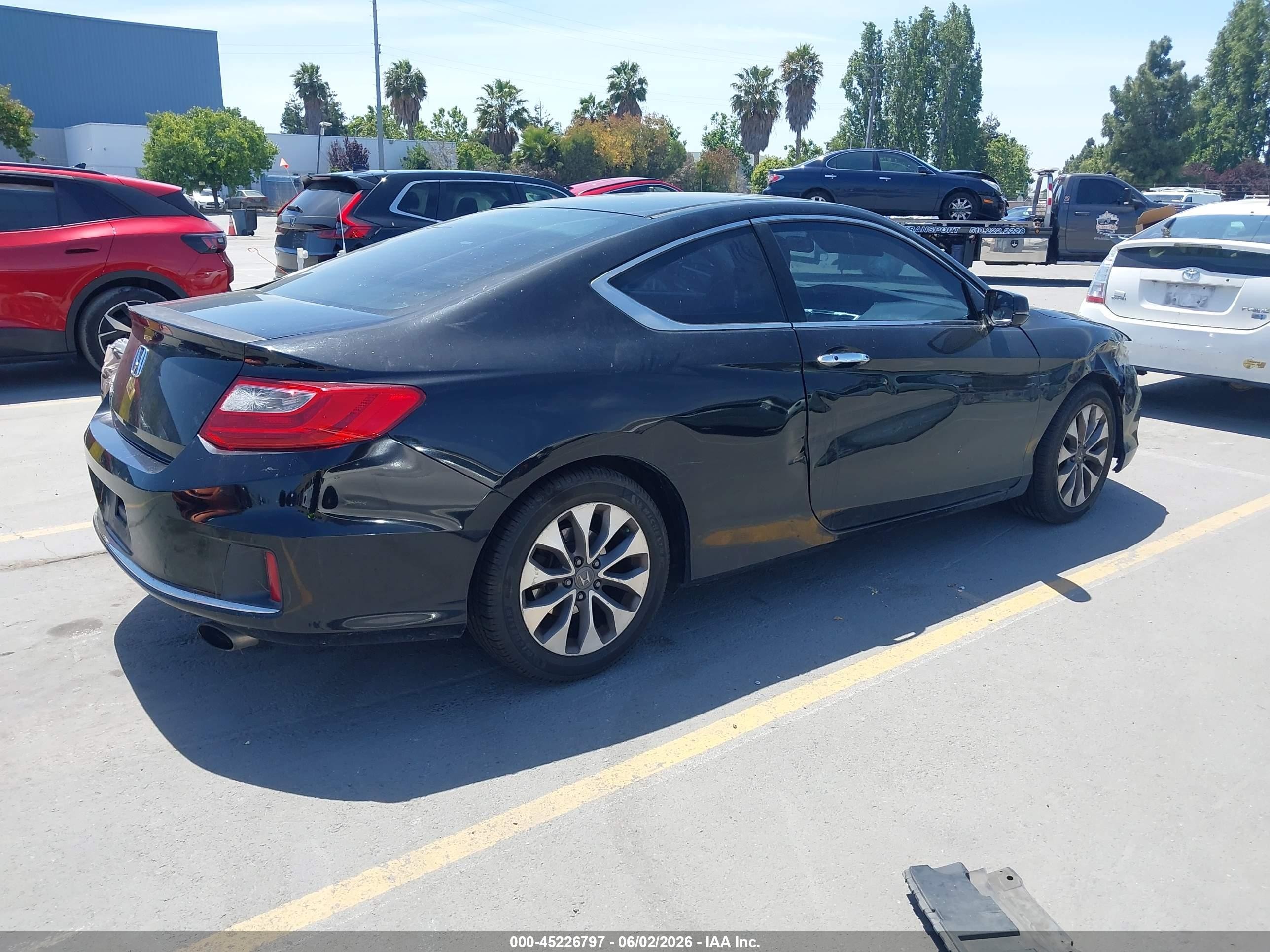 2013 Honda Accord Ex Black vin: 1HGCT1B79DA008927