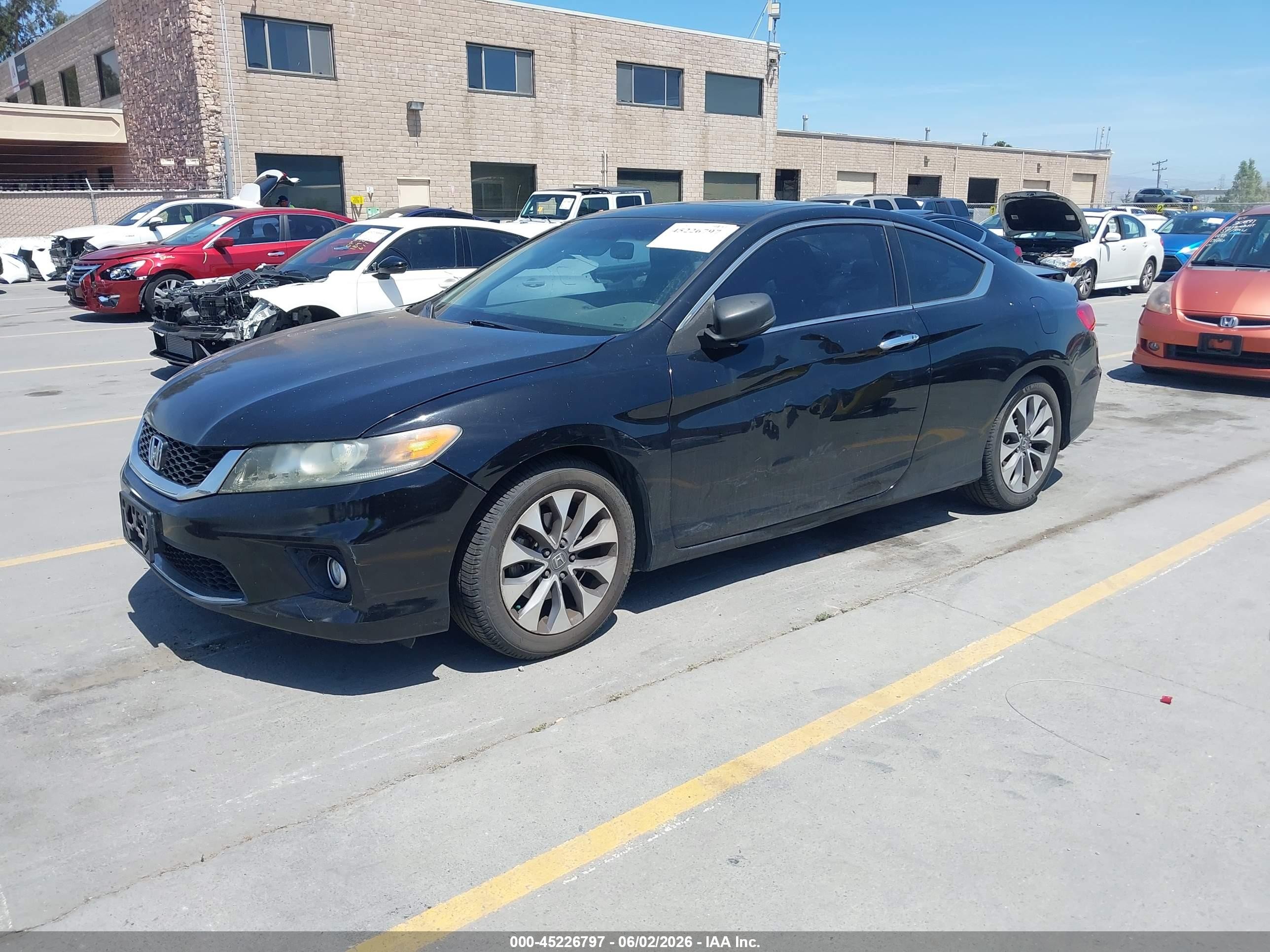 2013 Honda Accord Ex Black vin: 1HGCT1B79DA008927