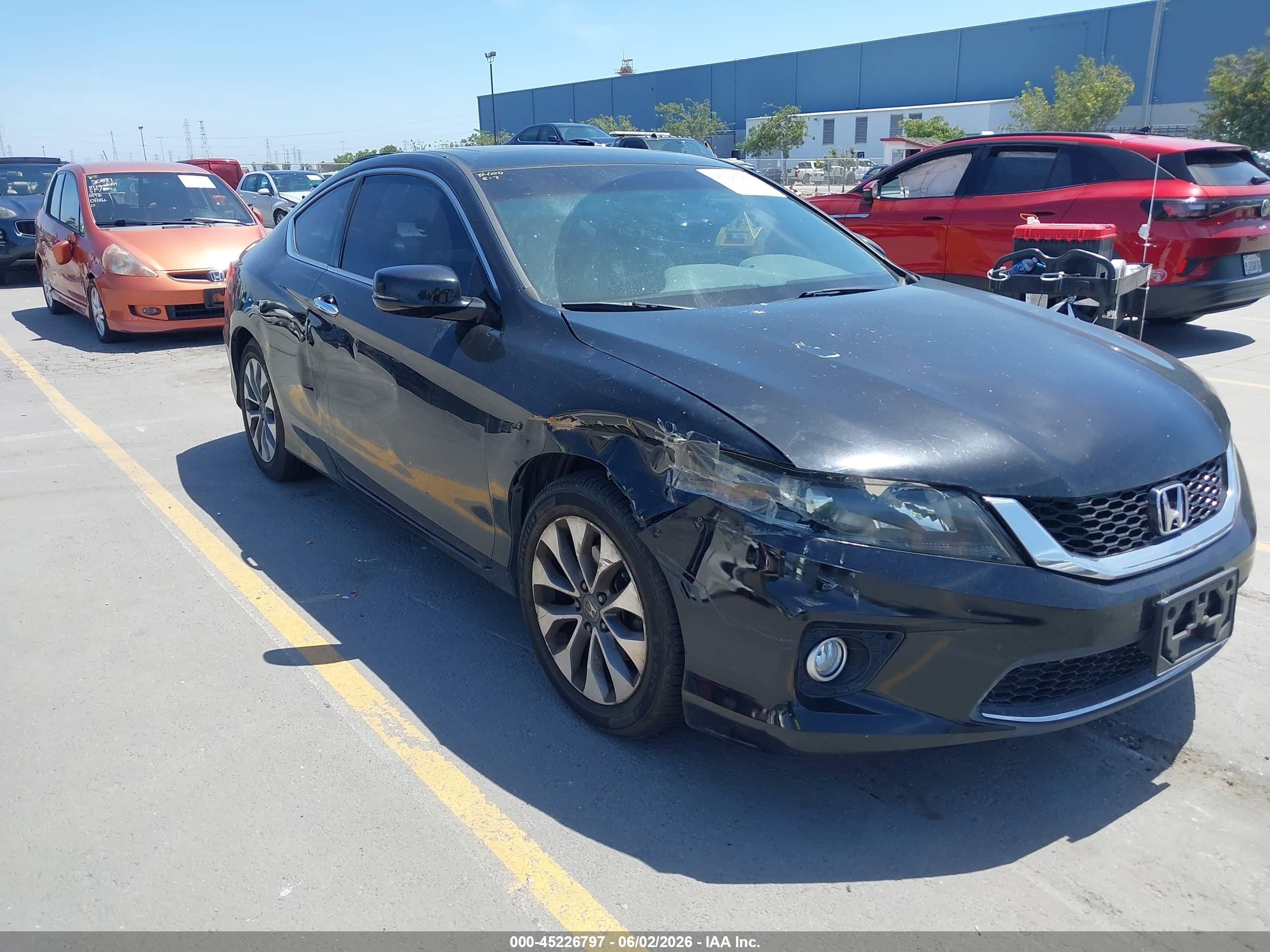 2013 Honda Accord Ex Black vin: 1HGCT1B79DA008927