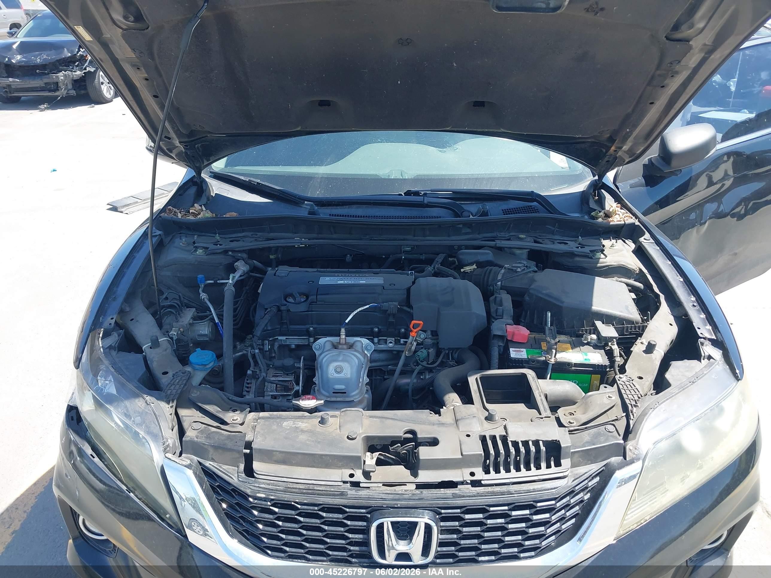 2013 Honda Accord Ex Black vin: 1HGCT1B79DA008927