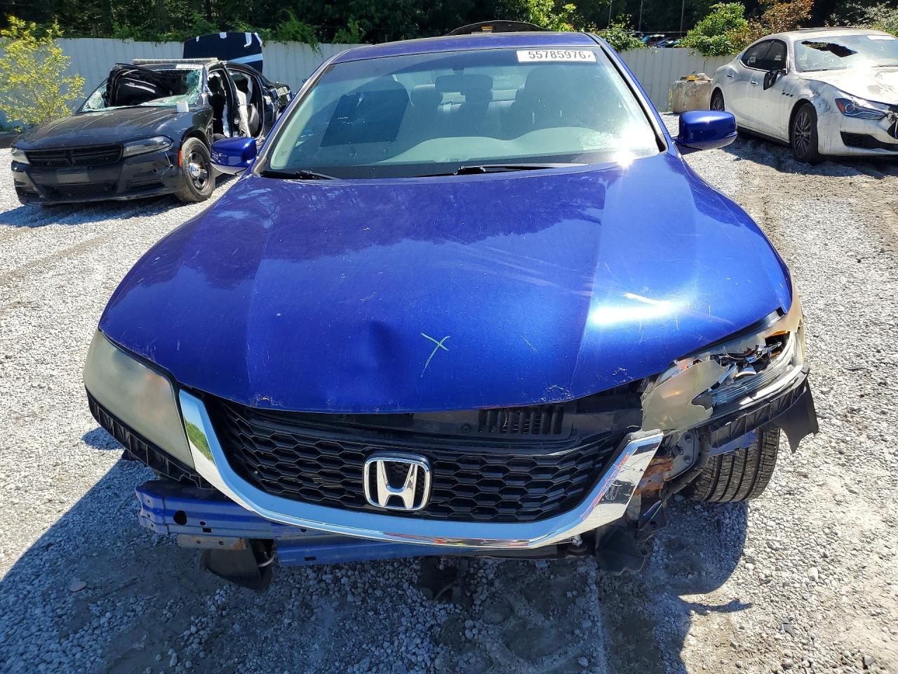 2013 Honda Accord Ex Blue vin: 1HGCT1B79DA010337