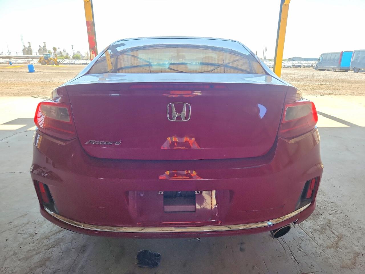 2014 Honda Accord Ex Red vin: 1HGCT1B79EA010792