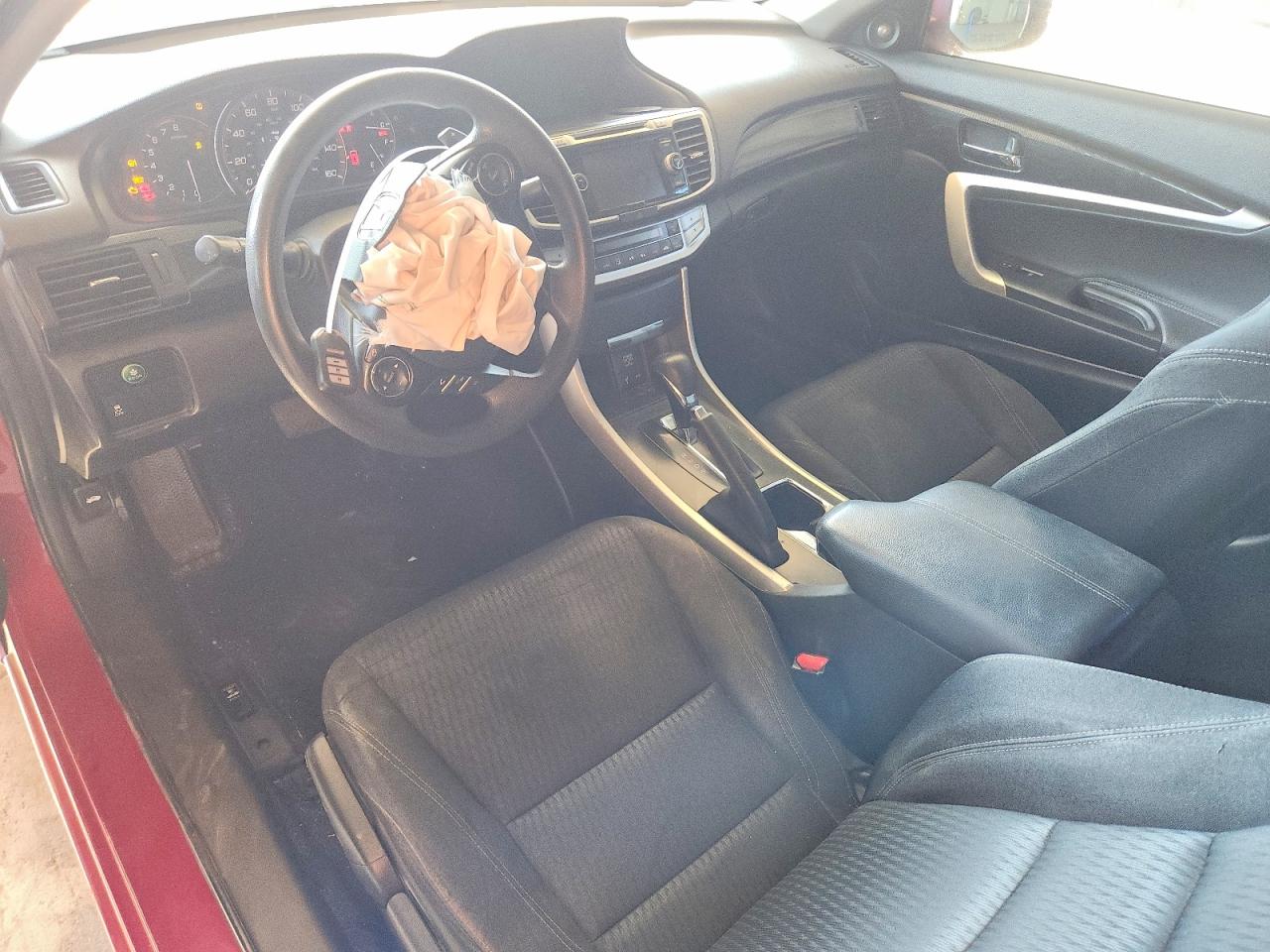 2014 Honda Accord Ex Red vin: 1HGCT1B79EA010792