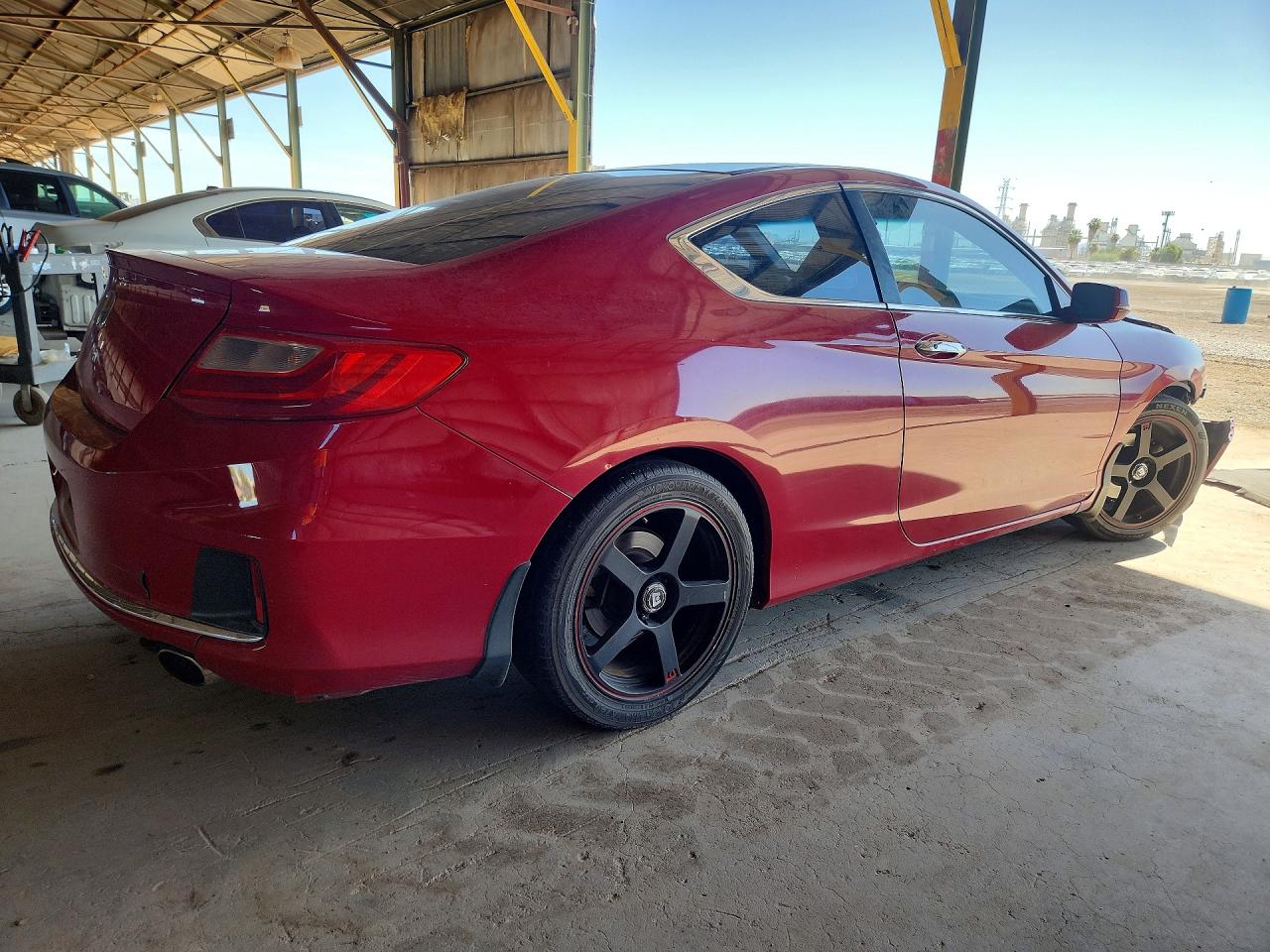 2014 Honda Accord Ex Red vin: 1HGCT1B79EA010792