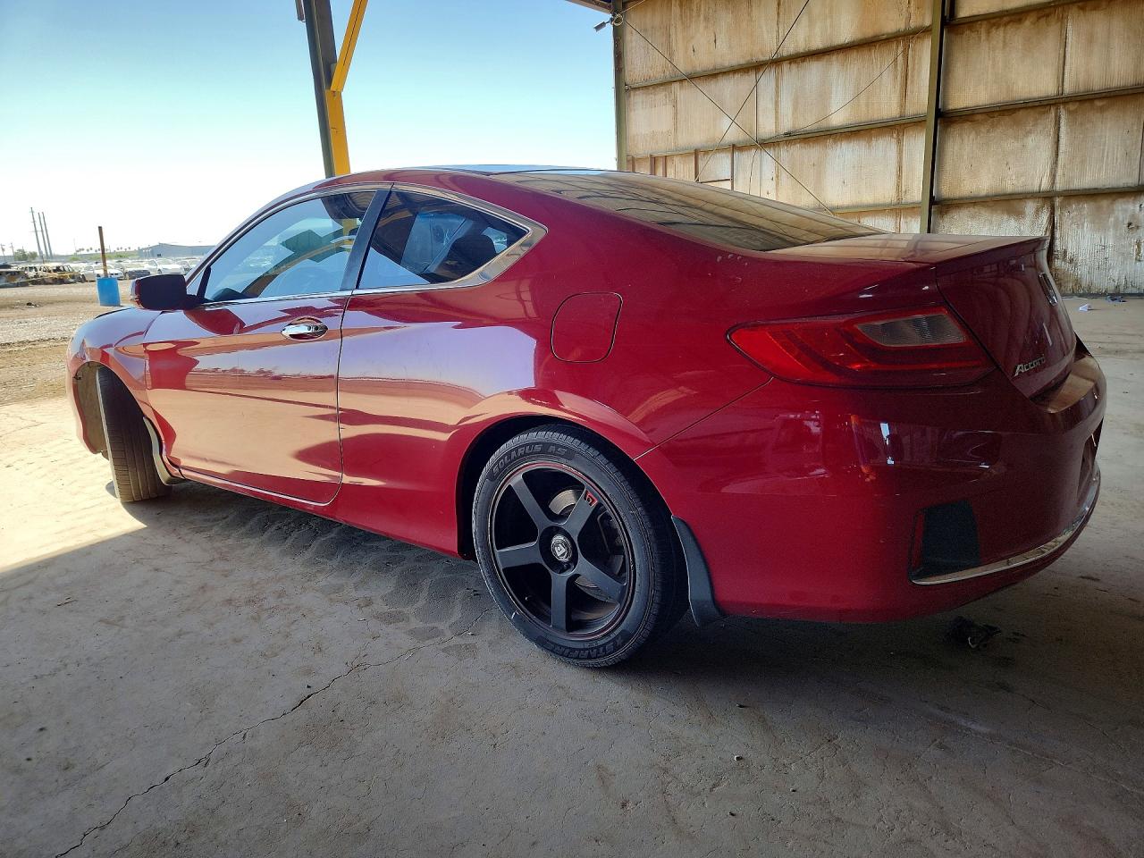 2014 Honda Accord Ex Red vin: 1HGCT1B79EA010792