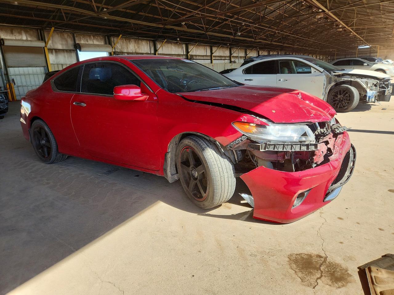 2014 Honda Accord Ex Red vin: 1HGCT1B79EA010792