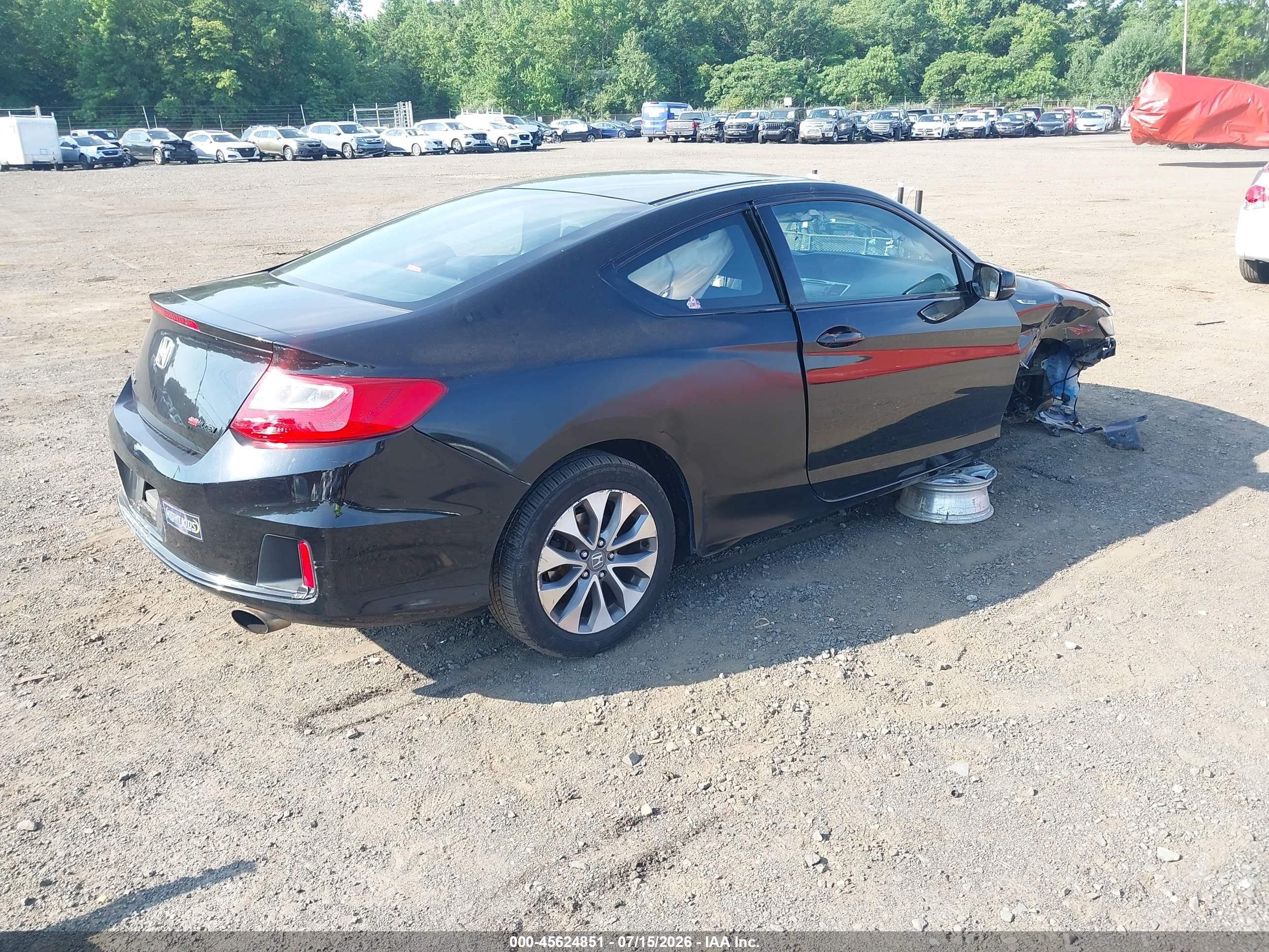 2014 Honda Accord Ex Black vin: 1HGCT1B79EA011277