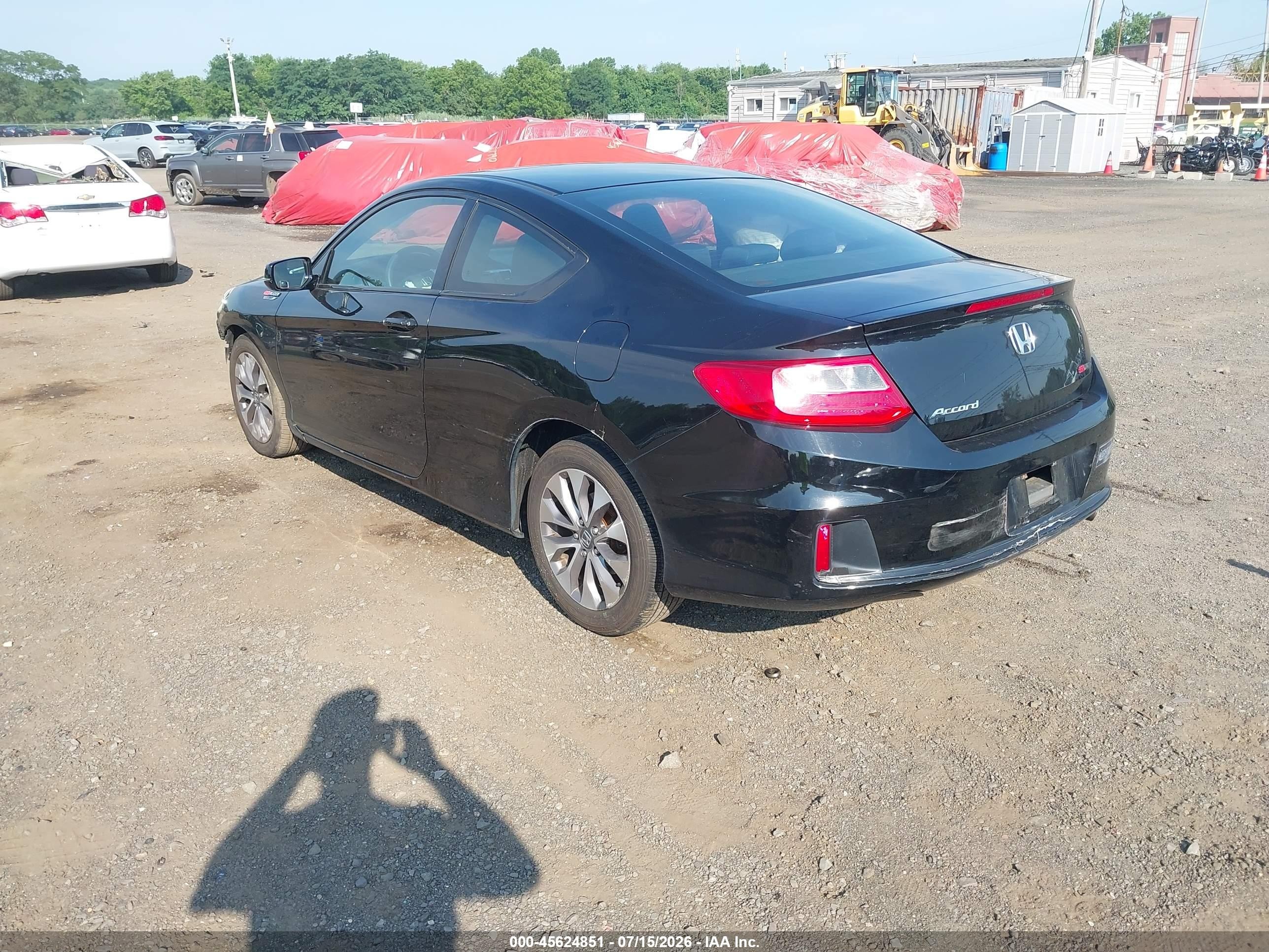 2014 Honda Accord Ex Black vin: 1HGCT1B79EA011277