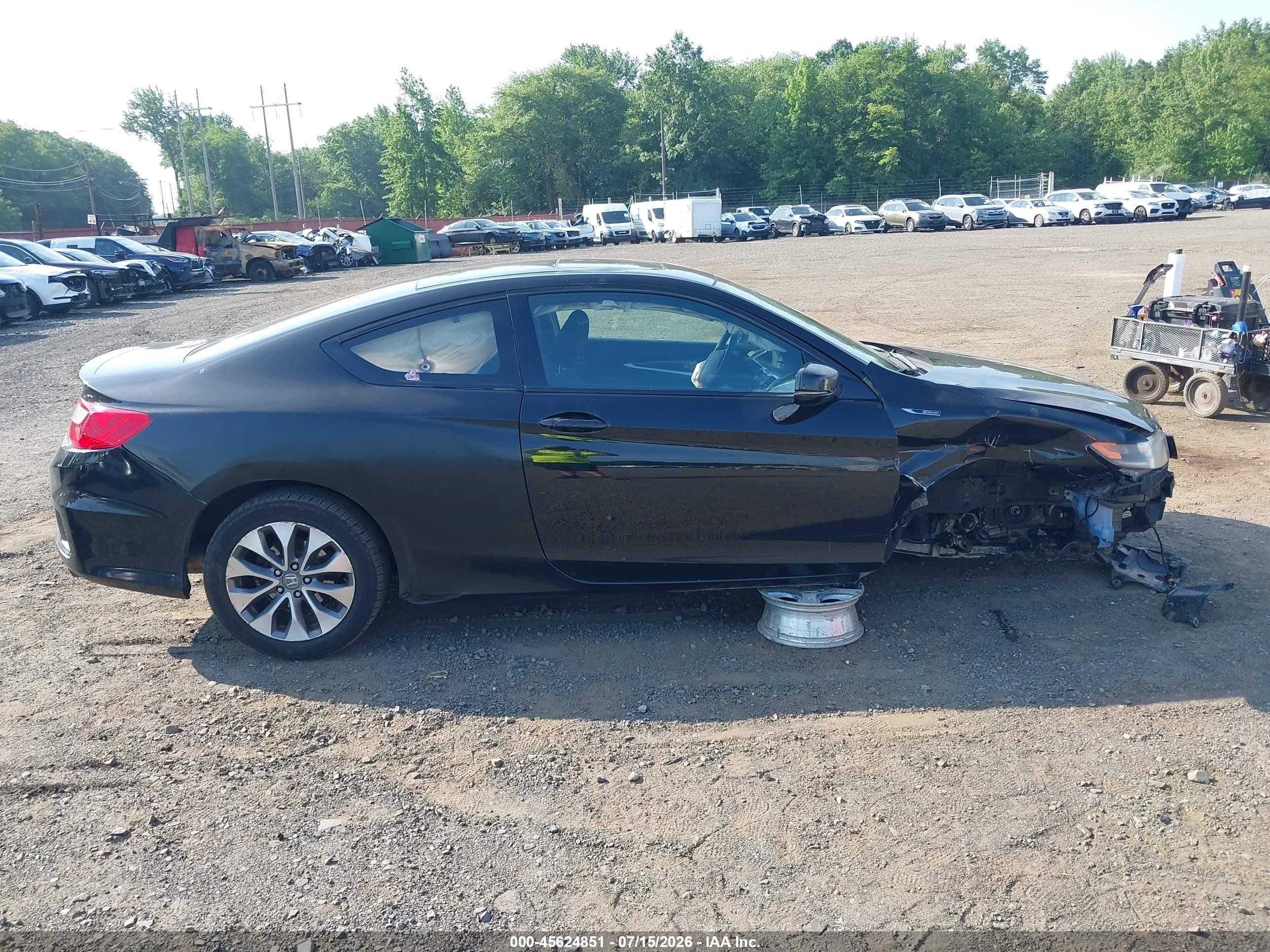 2014 Honda Accord Ex Black vin: 1HGCT1B79EA011277