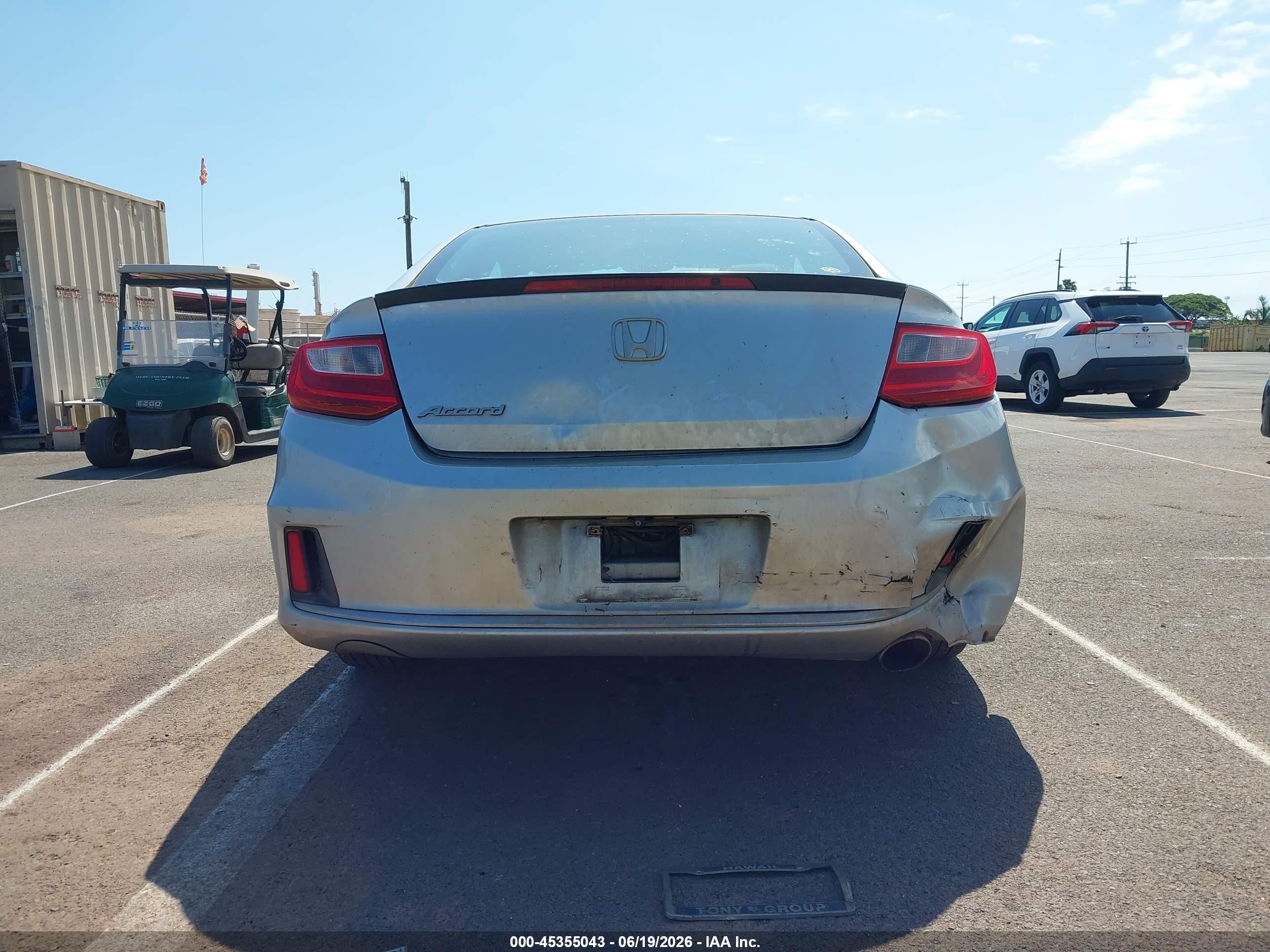 2014 Honda Accord Ex Серебряный vin: 1HGCT1B79EA016771