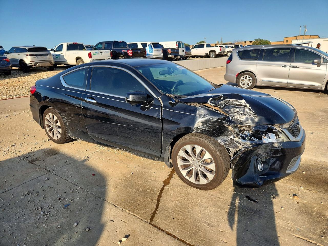 2015 Honda Accord Ex Black vin: 1HGCT1B79FA002287