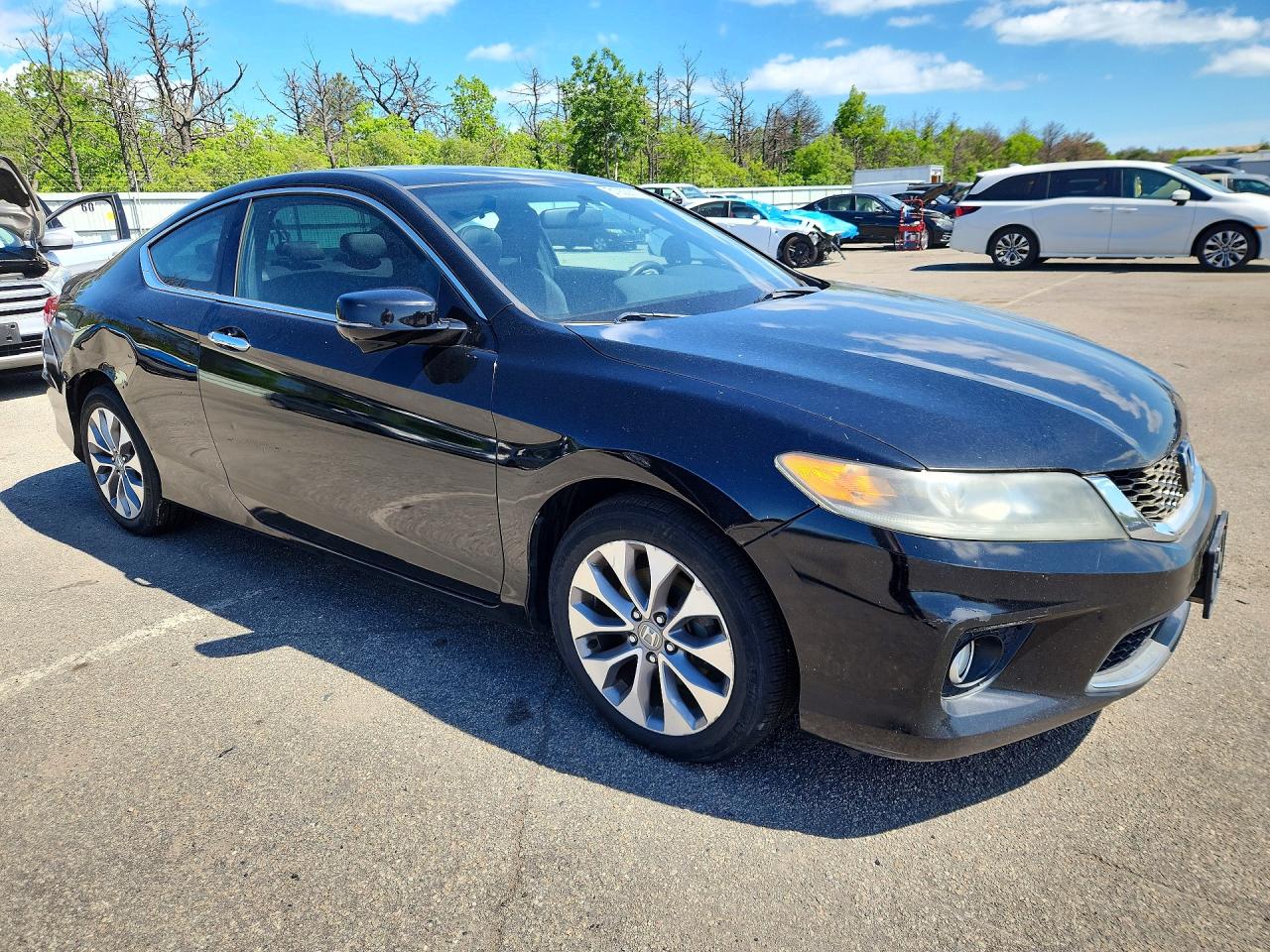 2015 Honda Accord Ex Black vin: 1HGCT1B79FA005268