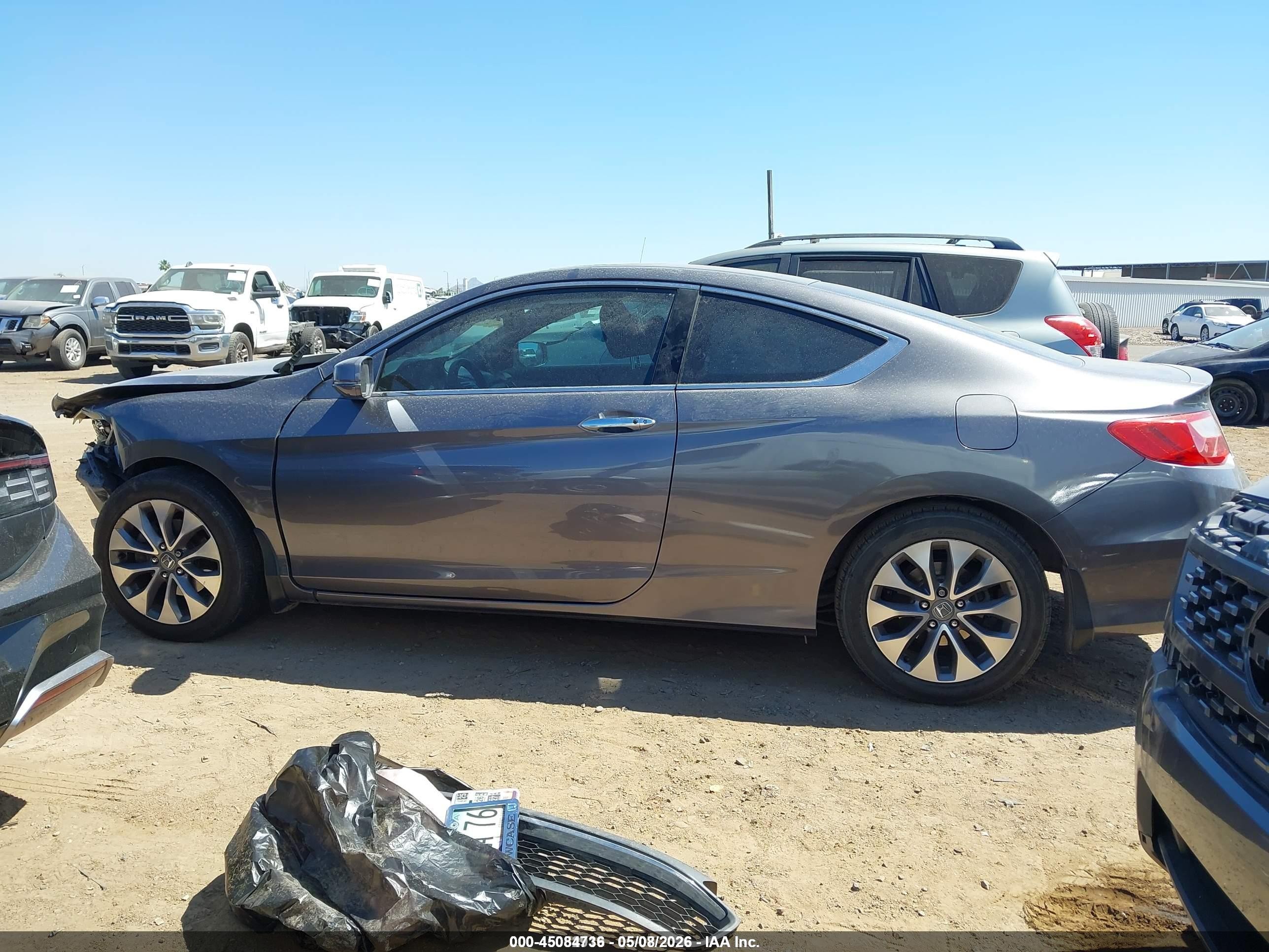 2015 Honda Accord Ex Gray vin: 1HGCT1B79FA011345
