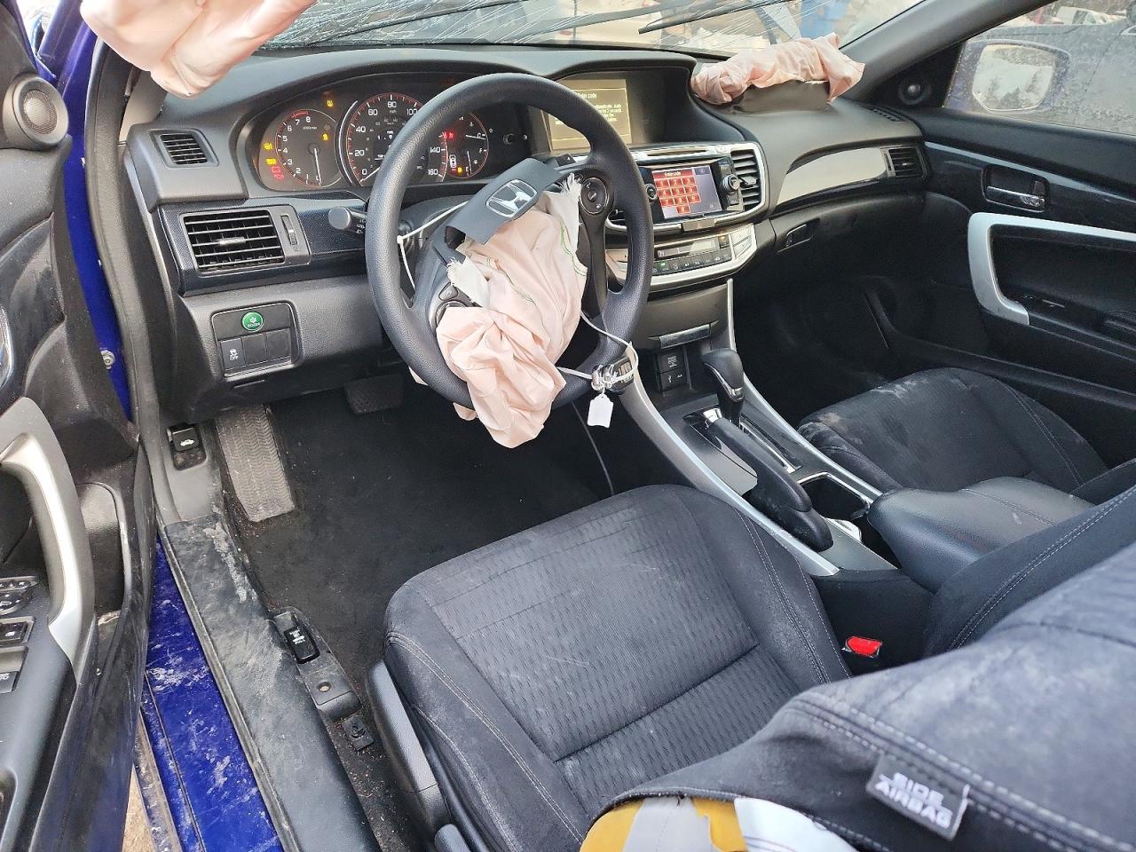 2013 Honda Accord Ex Синий vin: 1HGCT1B7XDA018267