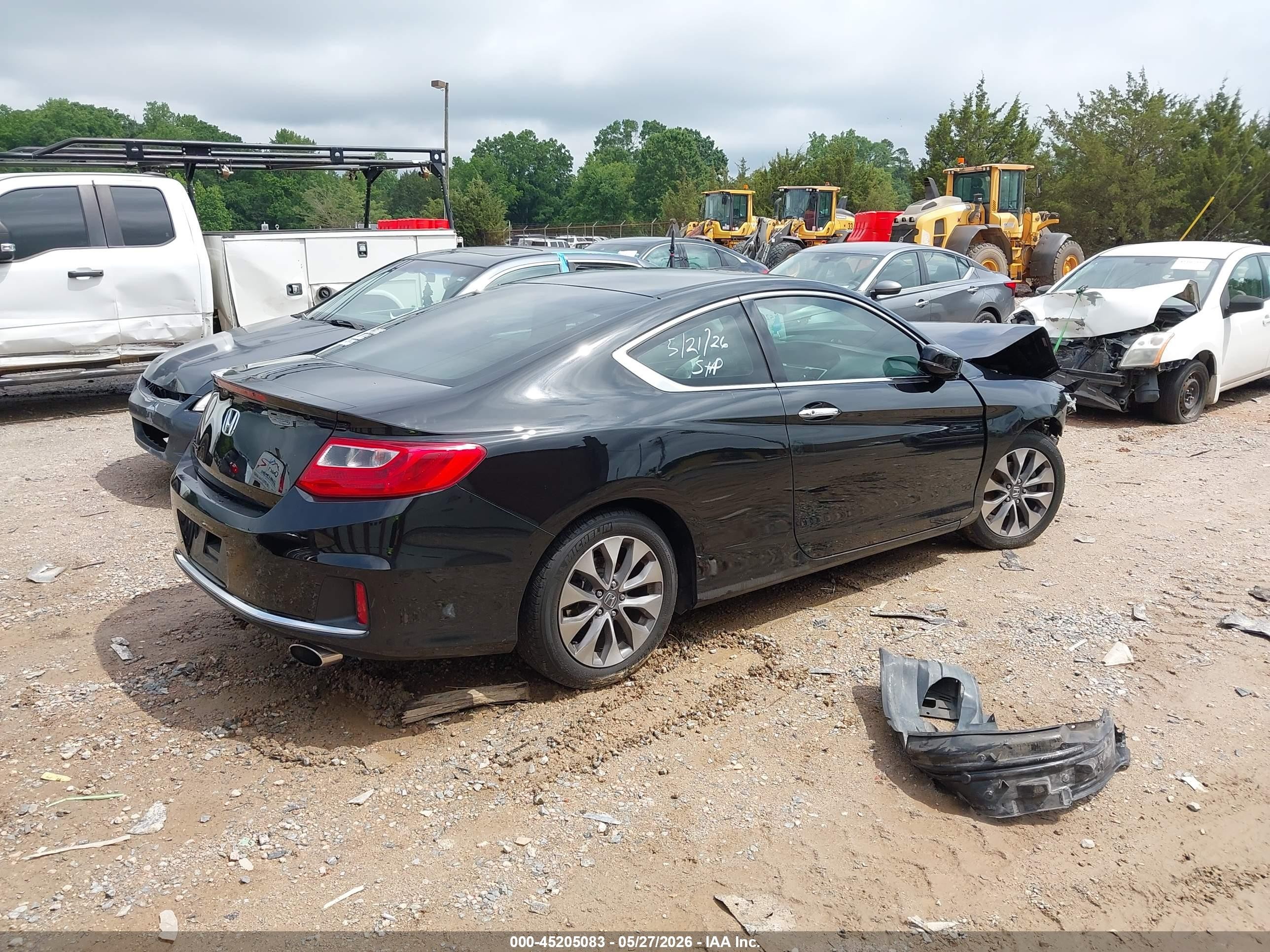 2014 Honda Accord Ex Black vin: 1HGCT1B7XEA014009
