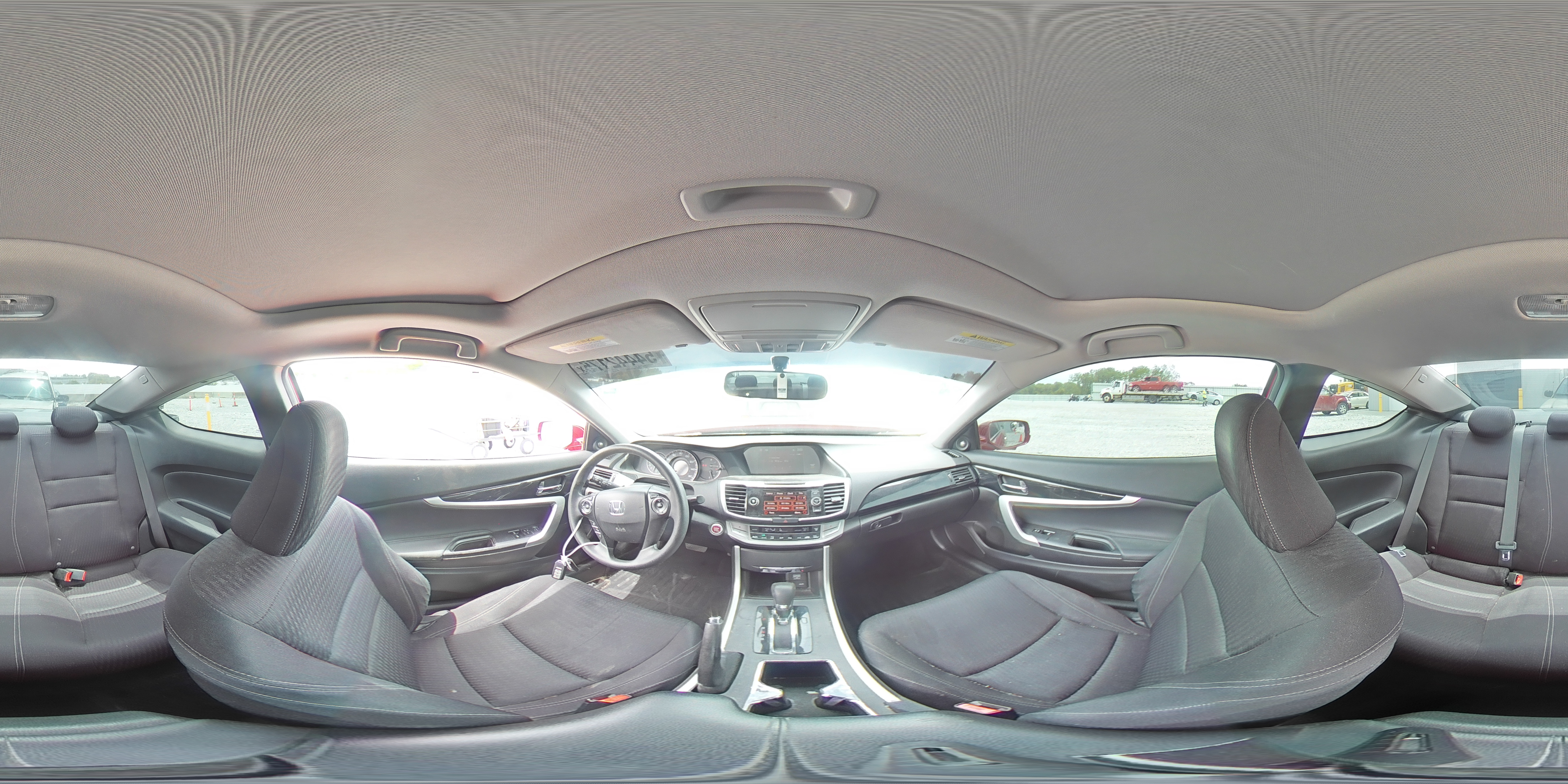 2015 Honda Accord Ex Красный vin: 1HGCT1B7XFA001990