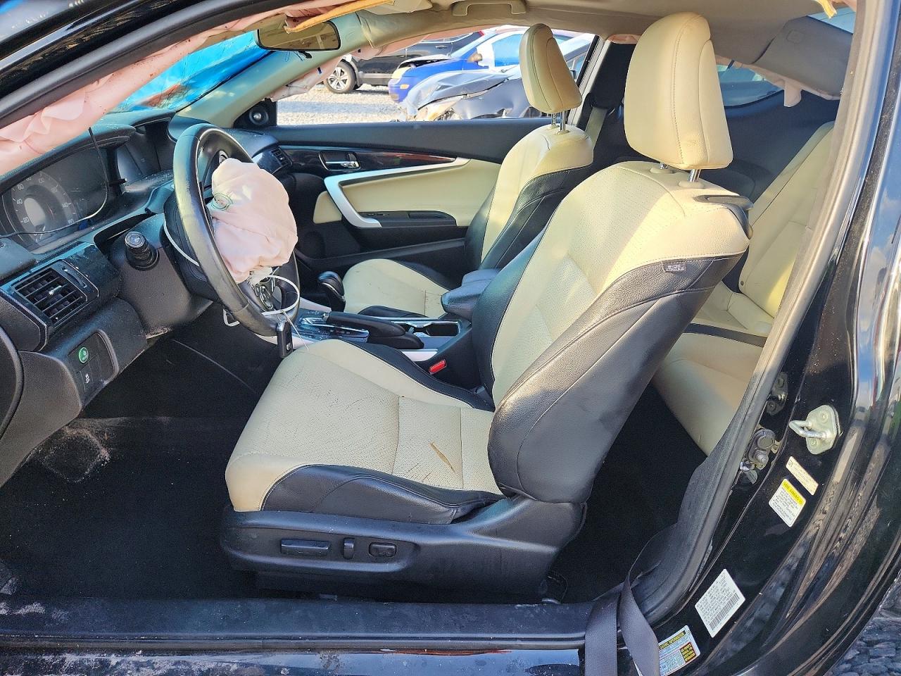 2013 Honda Accord Exl Black vin: 1HGCT1B80DA001387