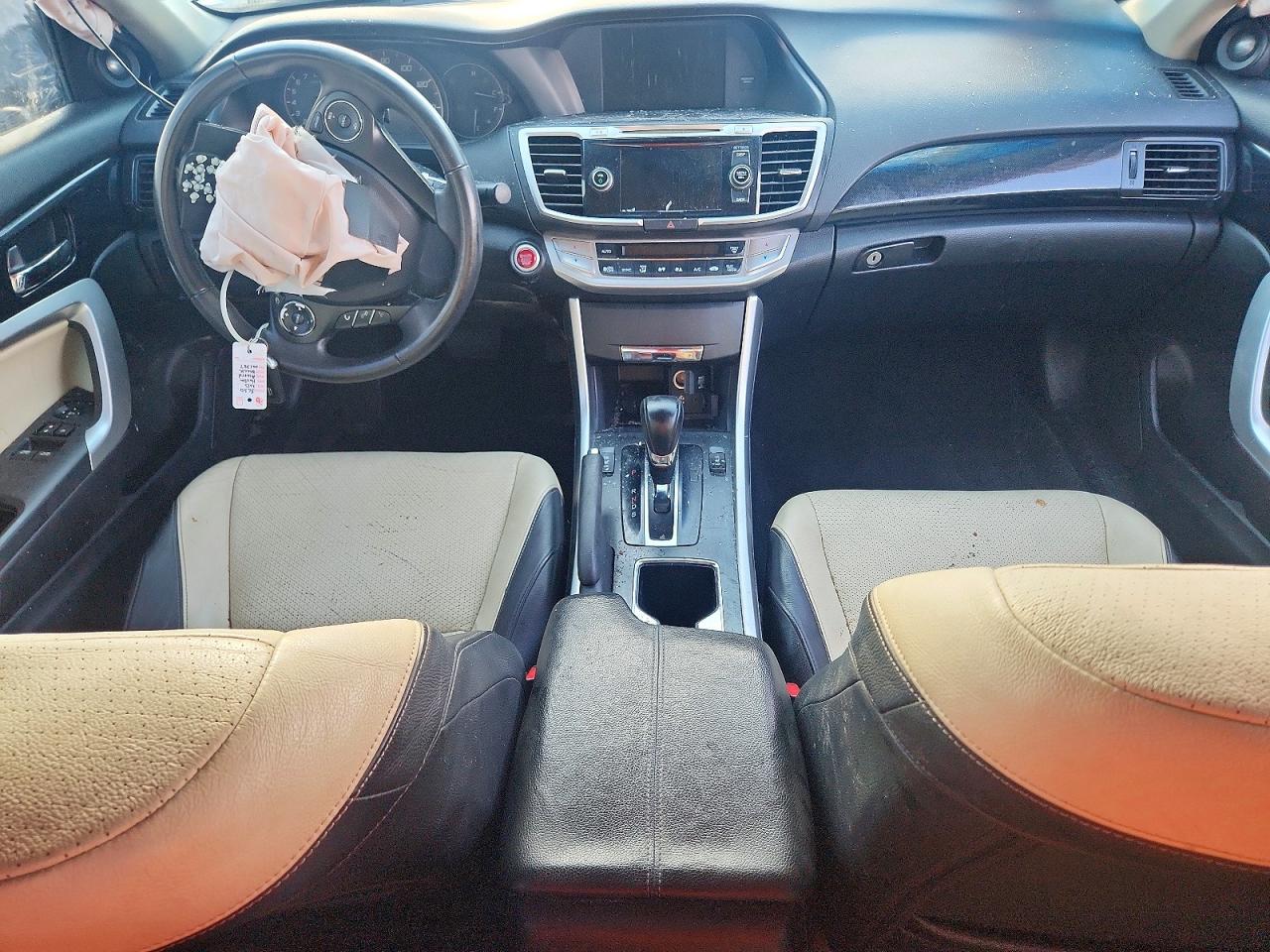 2013 Honda Accord Exl Black vin: 1HGCT1B80DA001387