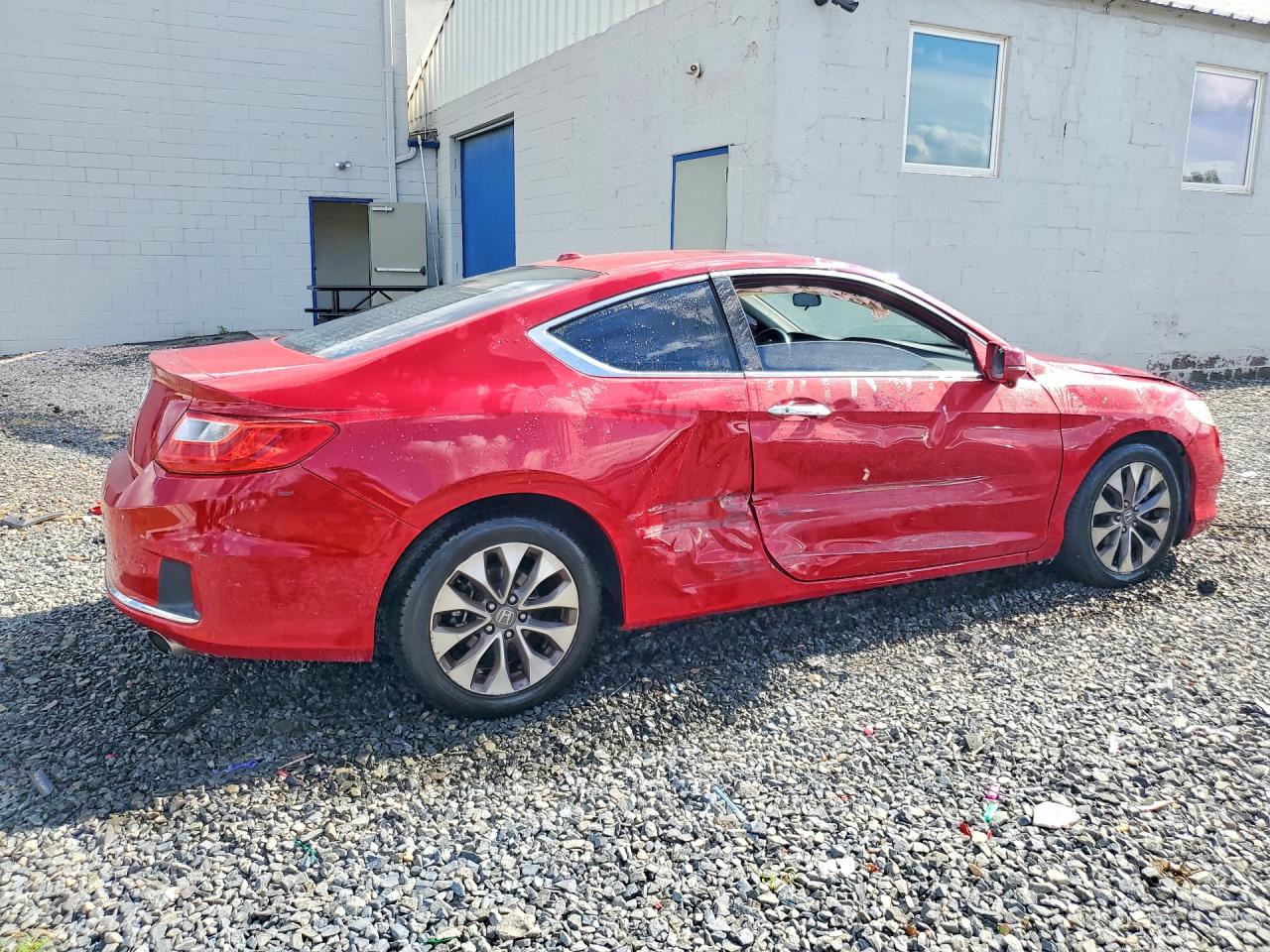 2013 Honda Accord Exl Red vin: 1HGCT1B80DA004094
