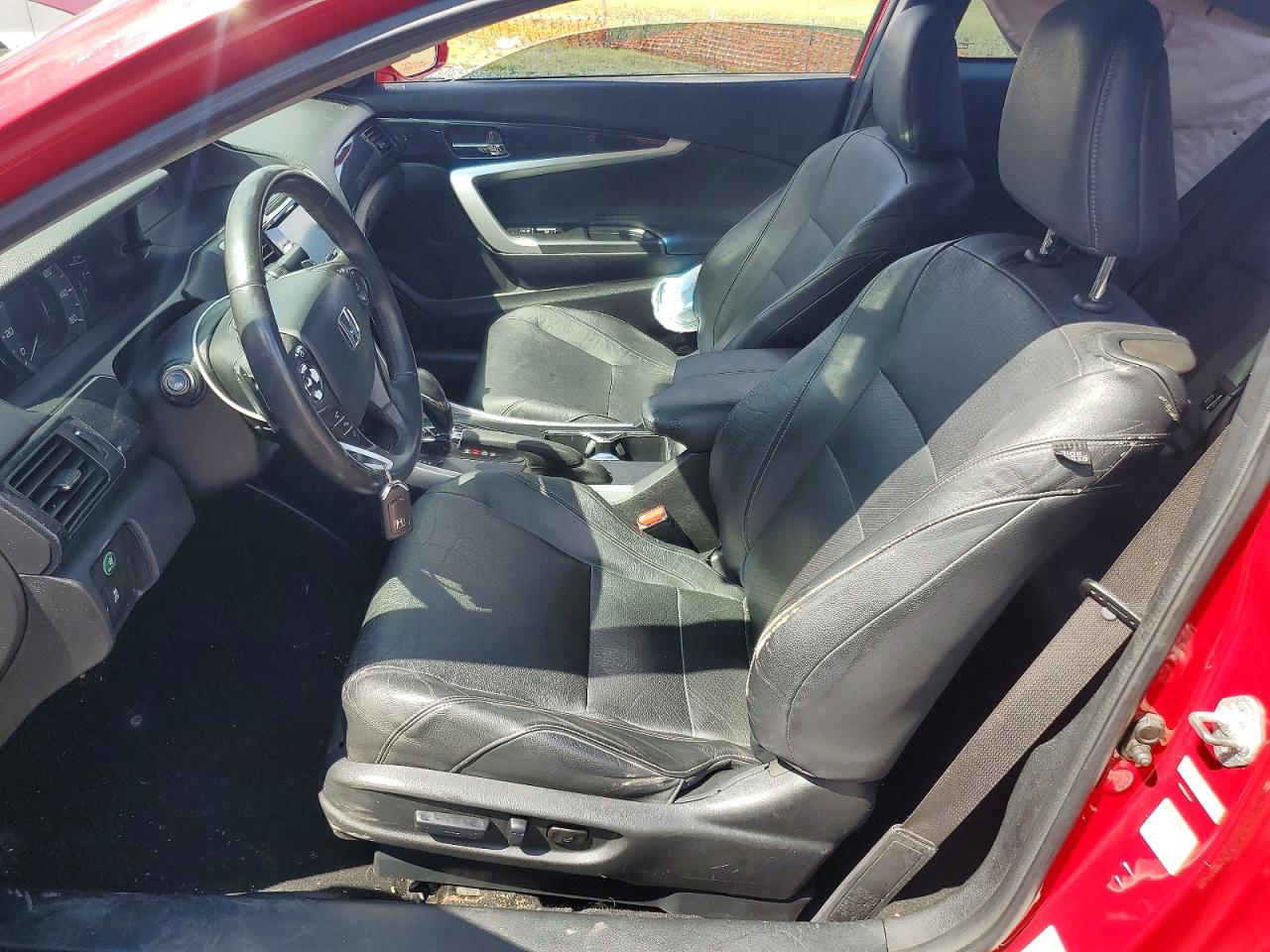 2013 Honda Accord Exl Red vin: 1HGCT1B80DA004094