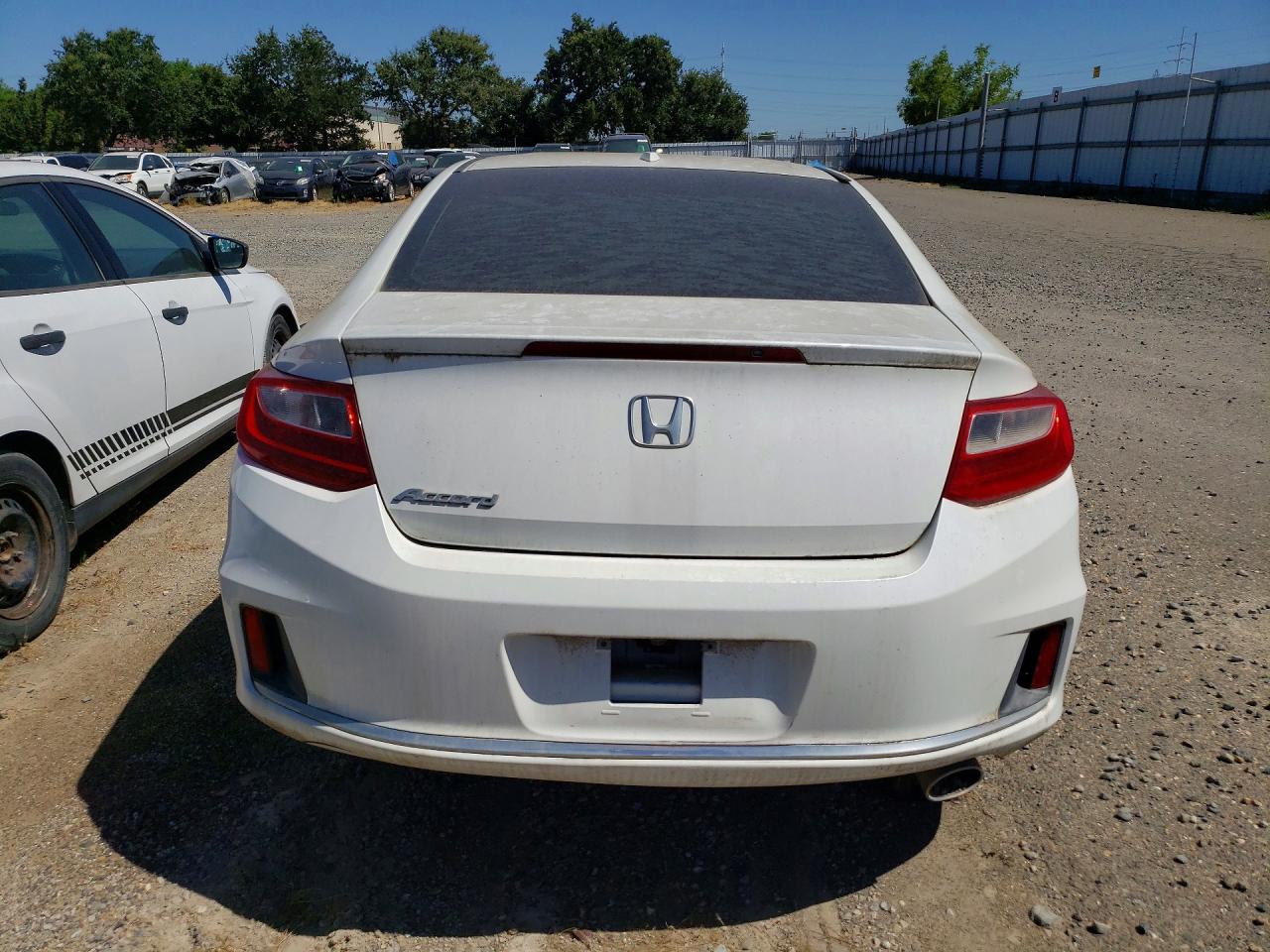 2013 Honda Accord Exl White vin: 1HGCT1B80DA004466