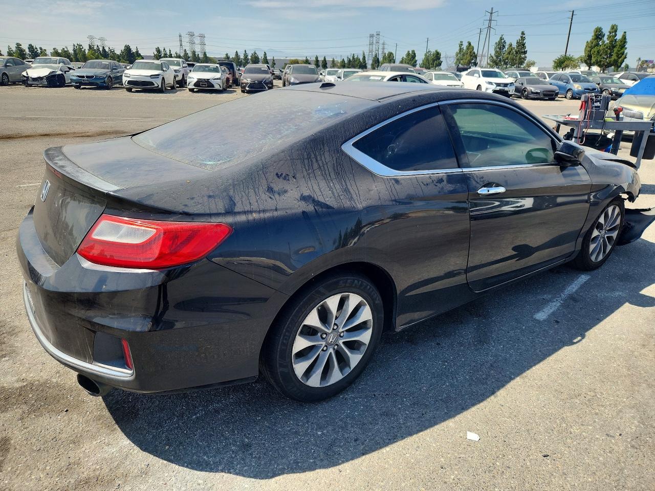 2013 Honda Accord Exl Черный vin: 1HGCT1B80DA010106
