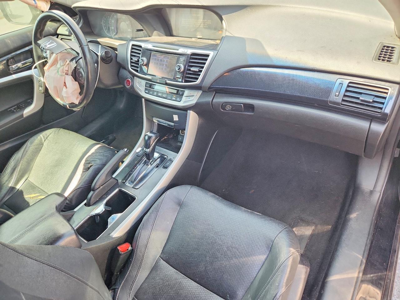 2013 Honda Accord Exl Черный vin: 1HGCT1B80DA010106