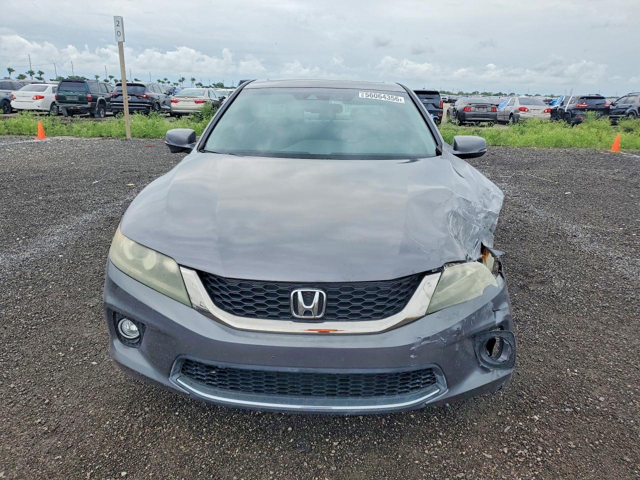2013 Honda Accord Exl Gray vin: 1HGCT1B80DA014799