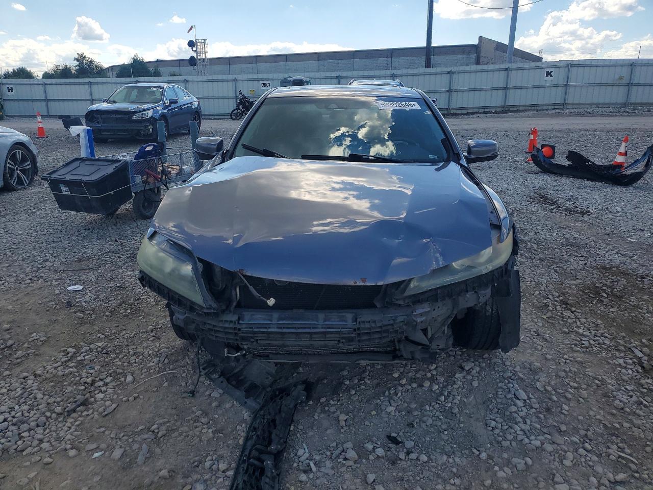 2013 Honda Accord Exl Gray vin: 1HGCT1B81DA009109