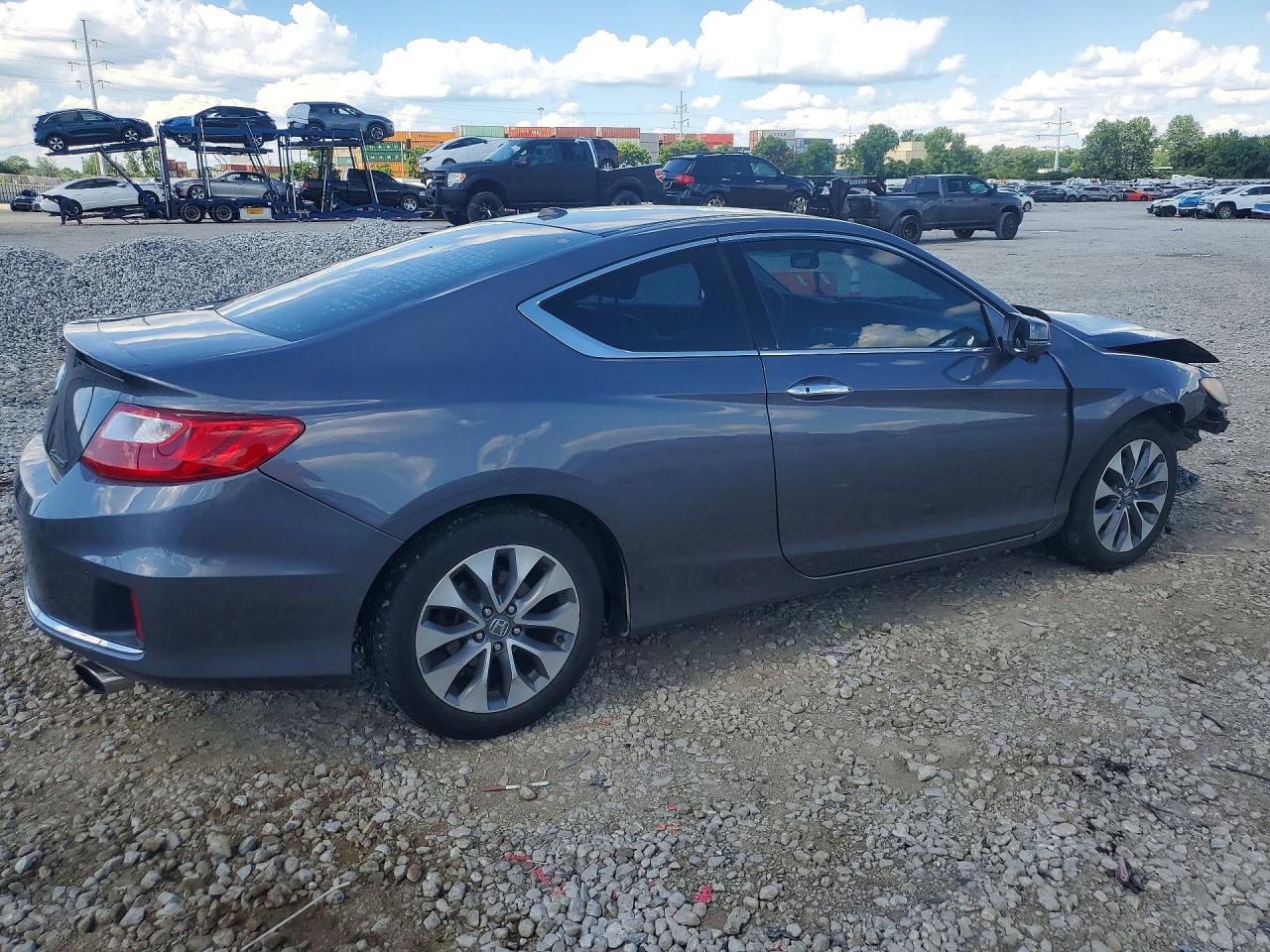 2013 Honda Accord Exl Gray vin: 1HGCT1B81DA009109