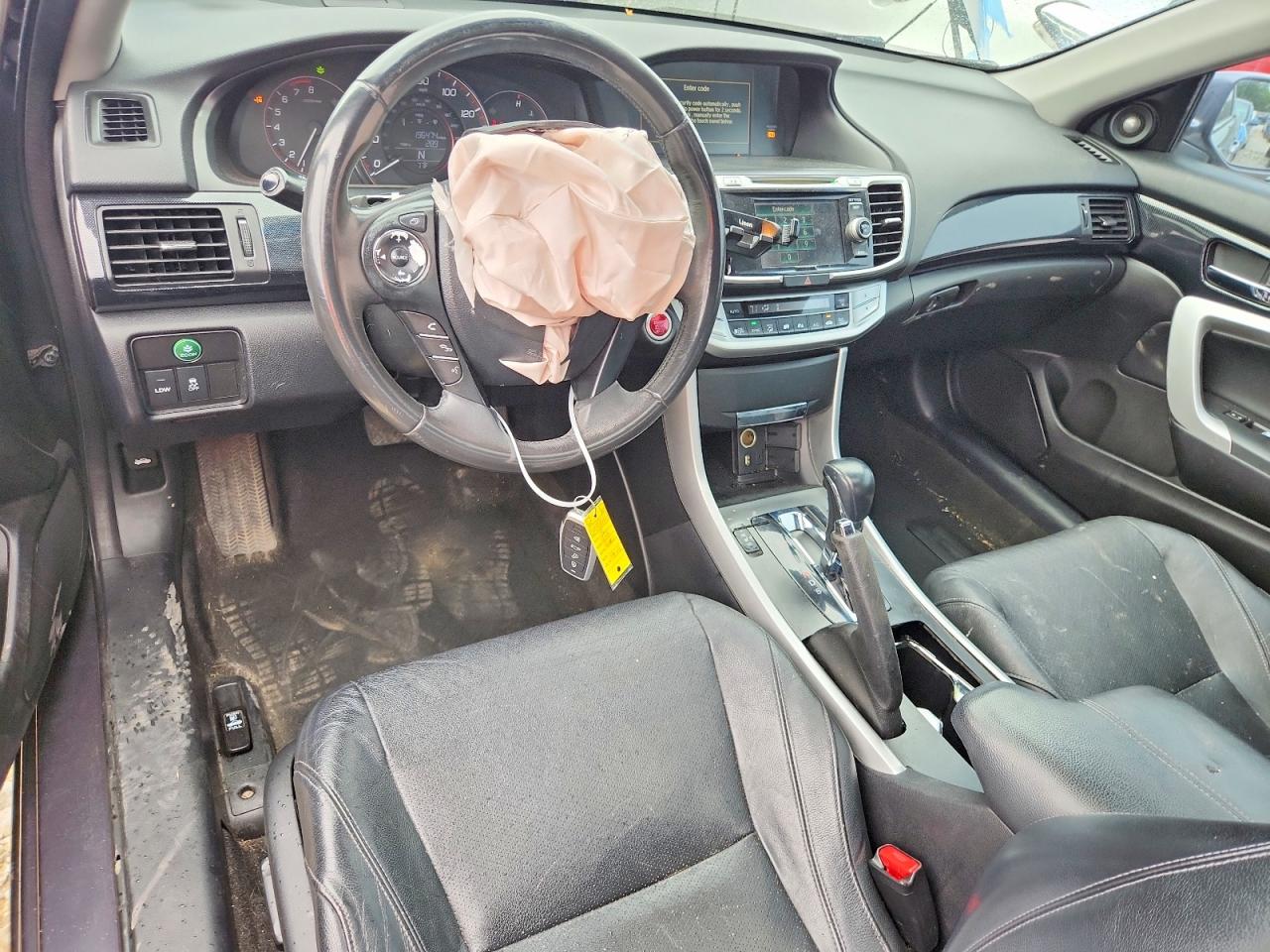 2013 Honda Accord Exl Gray vin: 1HGCT1B81DA009109