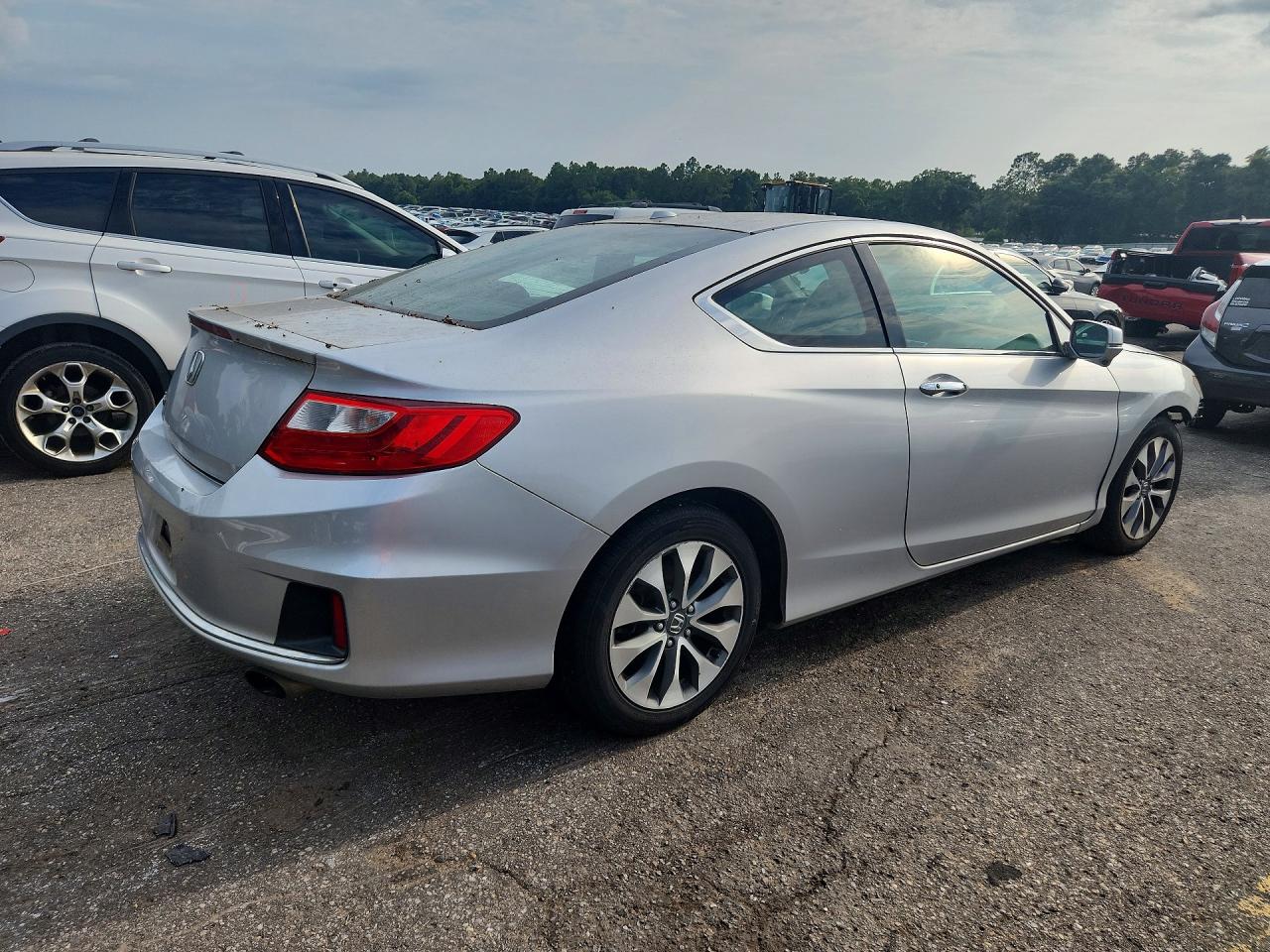 2013 Honda Accord Exl Серебряный vin: 1HGCT1B81DA013922