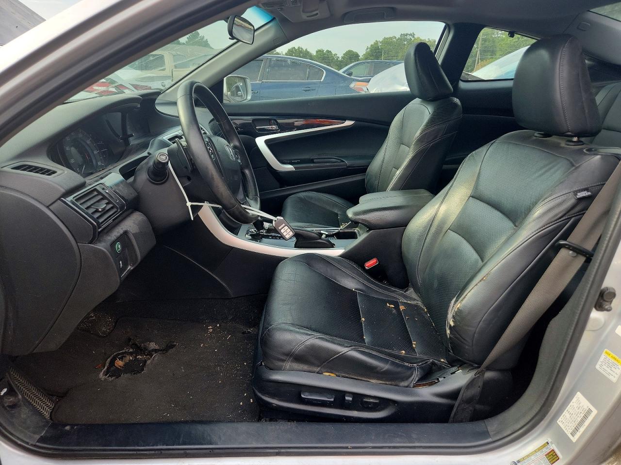 2013 Honda Accord Exl Серебряный vin: 1HGCT1B81DA013922