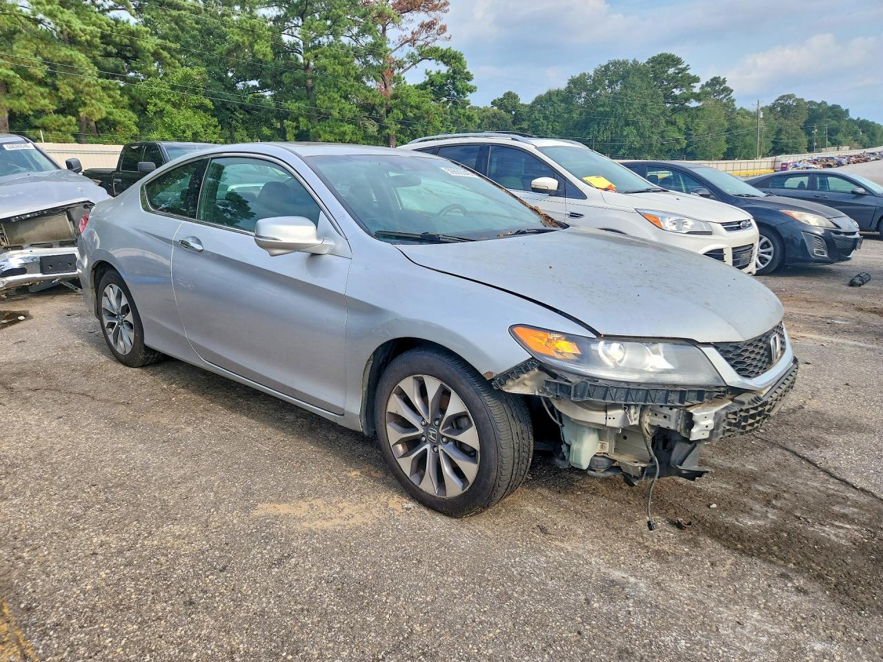 2013 Honda Accord Exl Серебряный vin: 1HGCT1B81DA013922