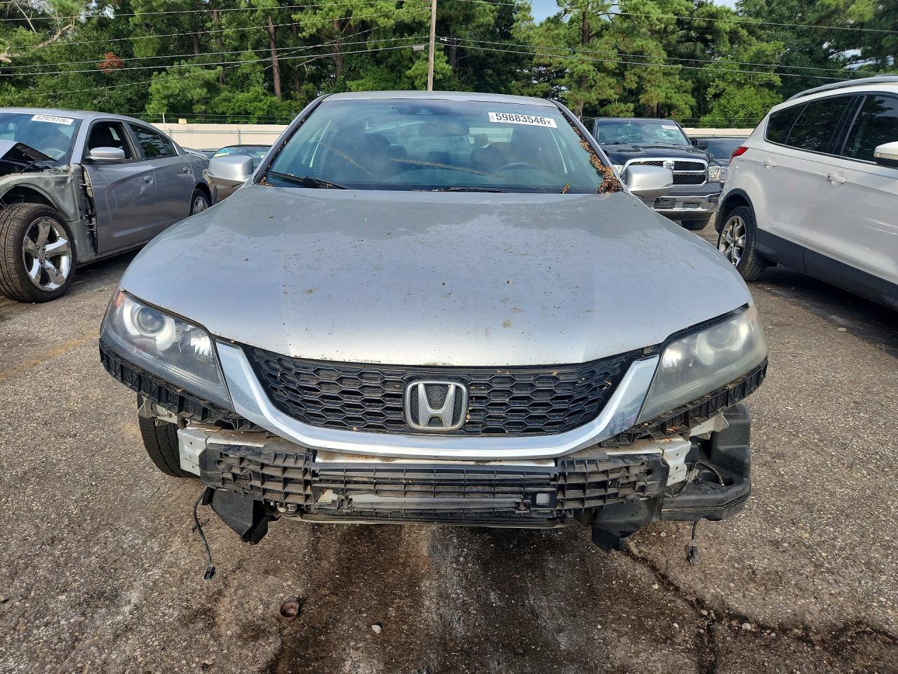 2013 Honda Accord Exl Серебряный vin: 1HGCT1B81DA013922