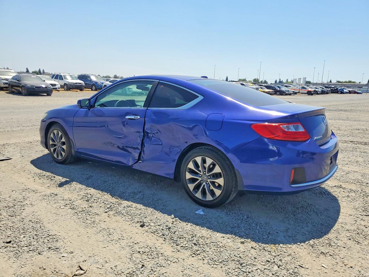 2014 Honda Accord Exl Blue vin: 1HGCT1B81EA015249