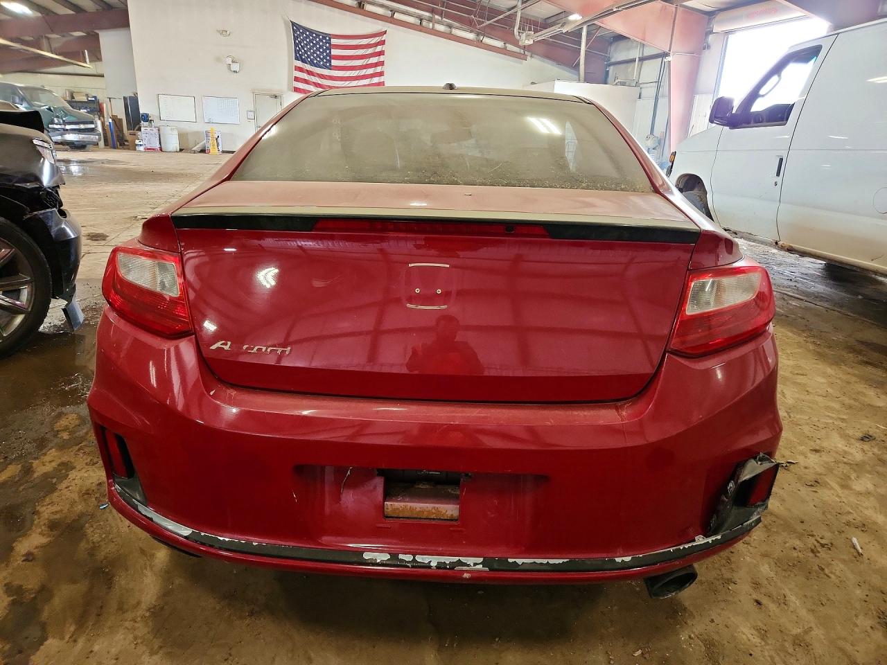 2015 Honda Accord Exl Red vin: 1HGCT1B81FA002311