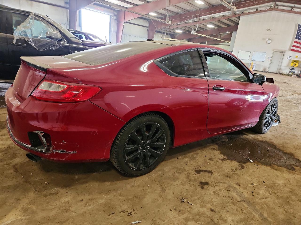 2015 Honda Accord Exl Red vin: 1HGCT1B81FA002311