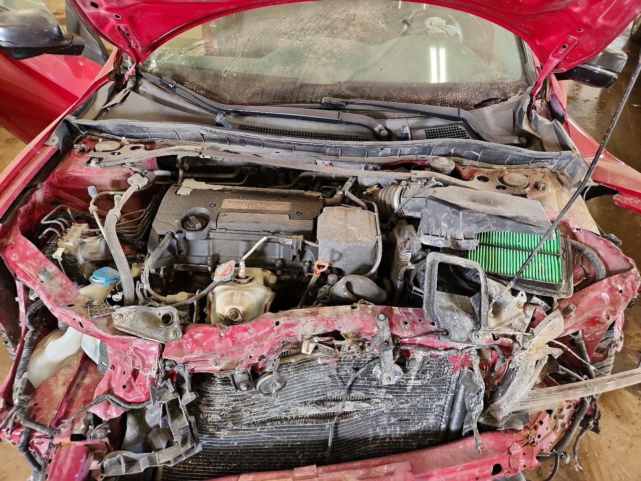 2015 Honda Accord Exl Red vin: 1HGCT1B81FA002311