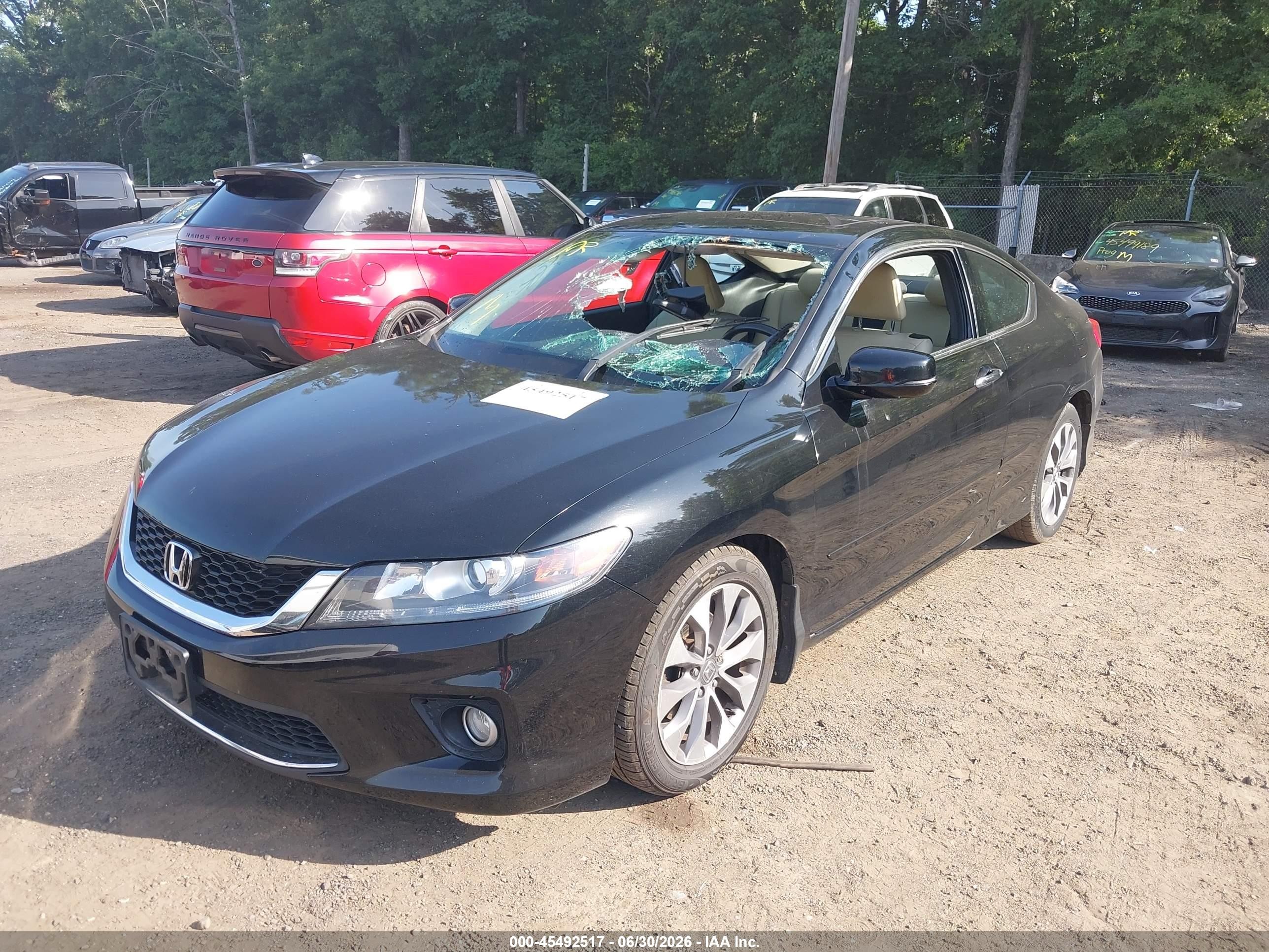 2015 Honda Accord Ex-l Black vin: 1HGCT1B81FA002826