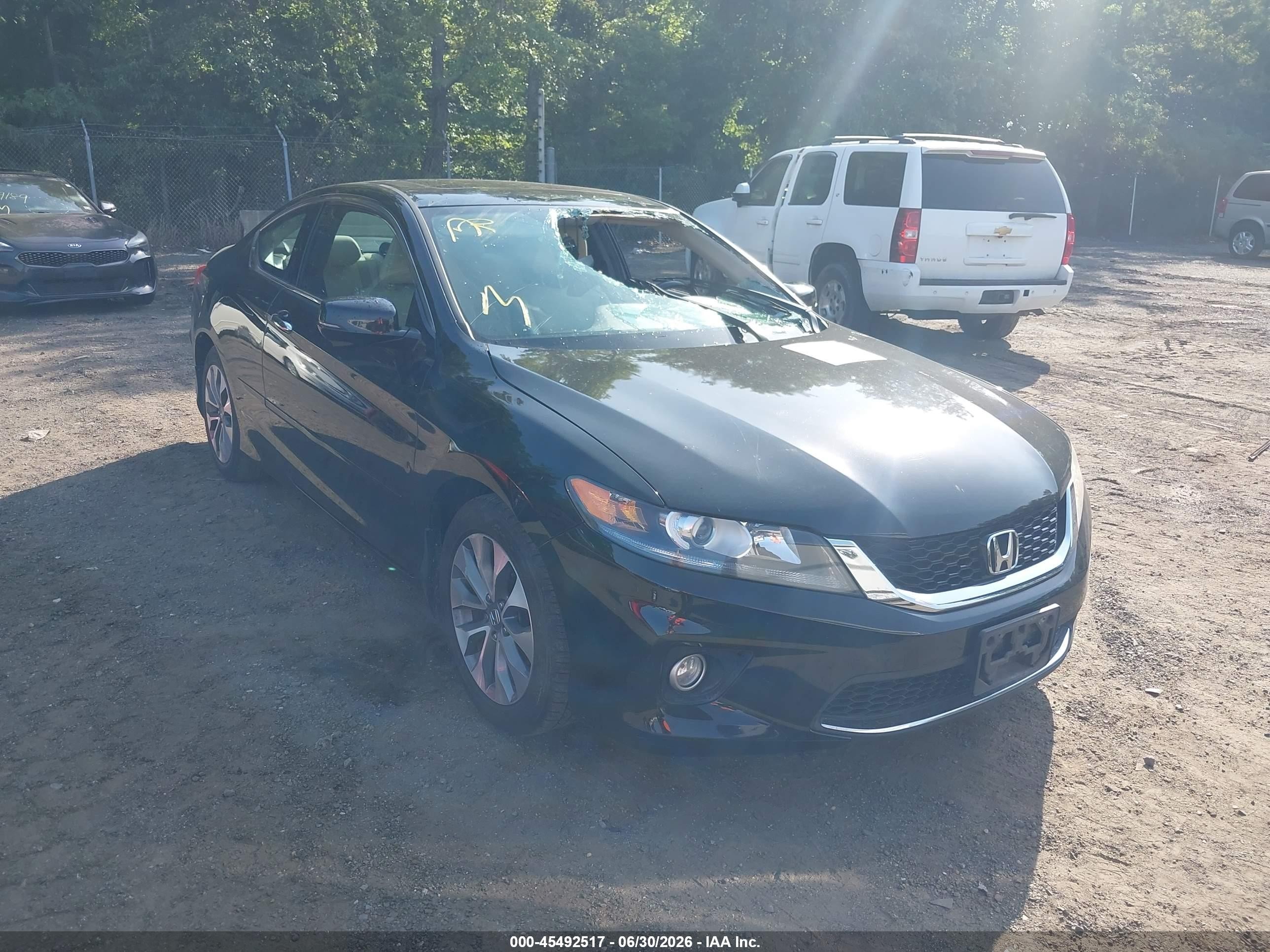2015 Honda Accord Ex-l Black vin: 1HGCT1B81FA002826