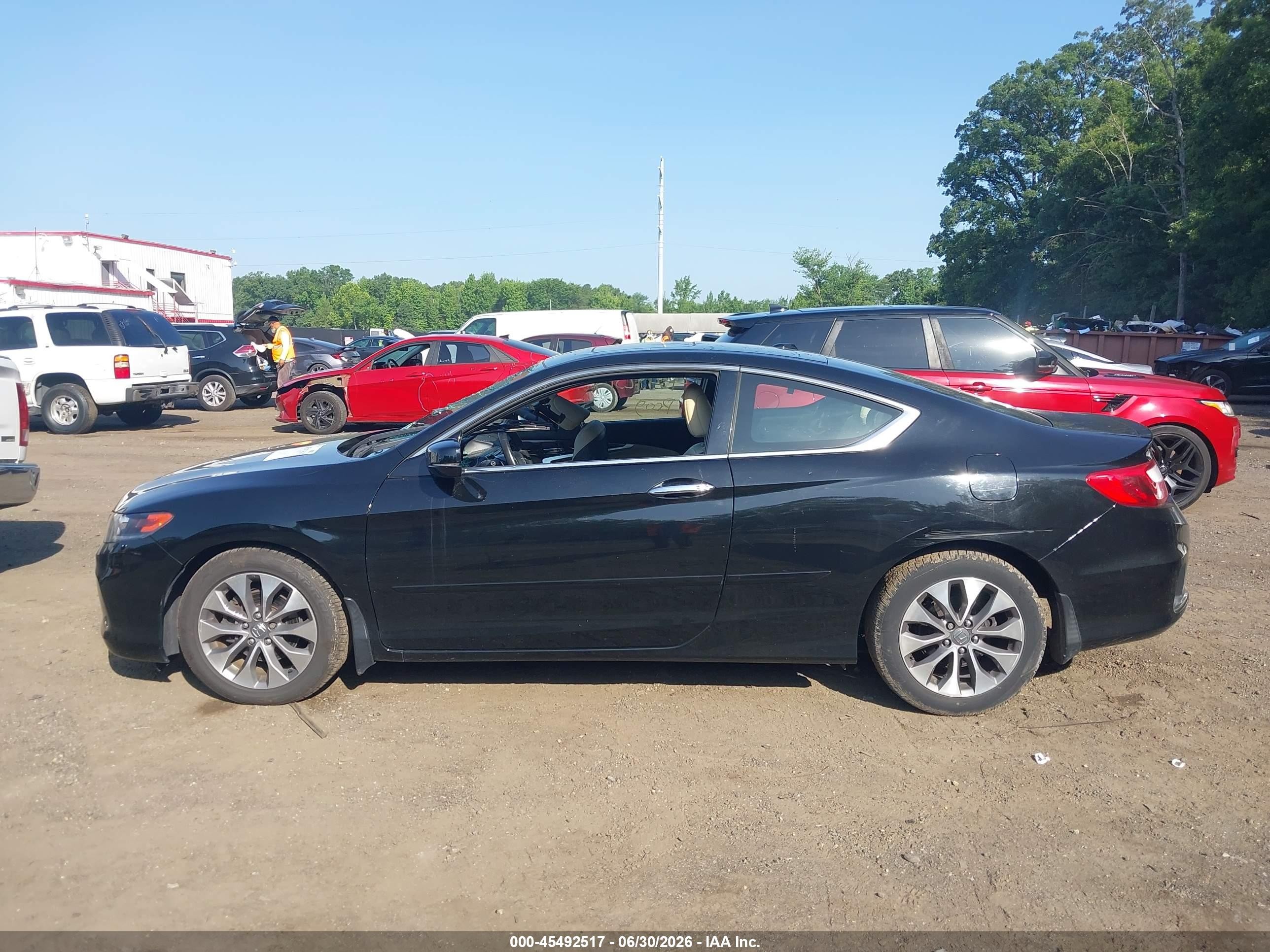 2015 Honda Accord Ex-l Black vin: 1HGCT1B81FA002826