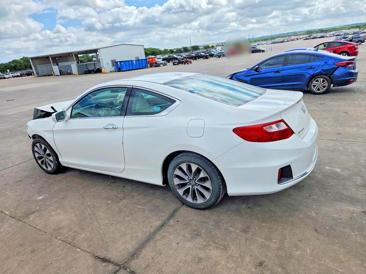 2015 Honda Accord Exl Белый vin: 1HGCT1B81FA012076