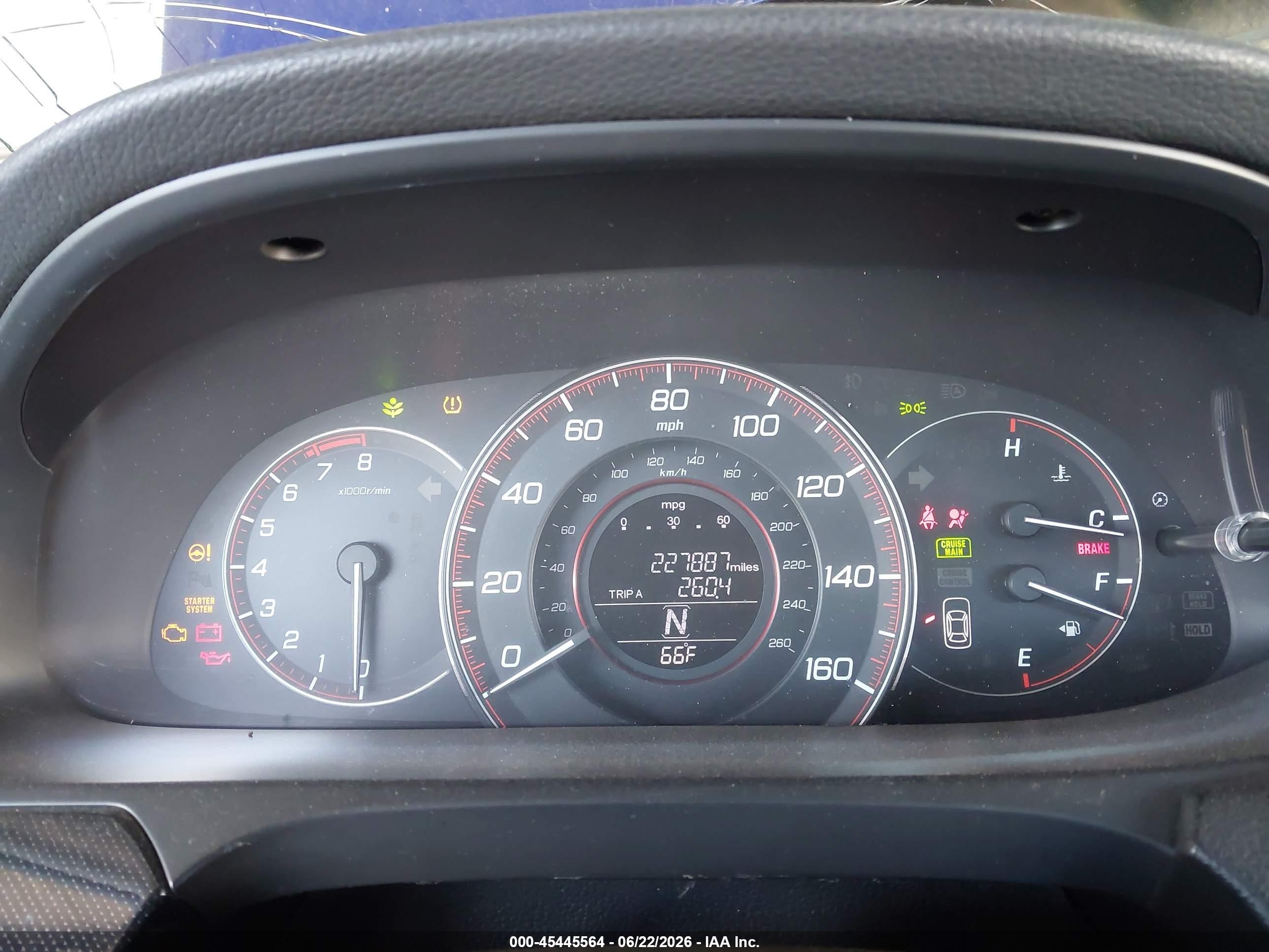 2013 Honda Accord Ex-l Blue vin: 1HGCT1B82DA000340