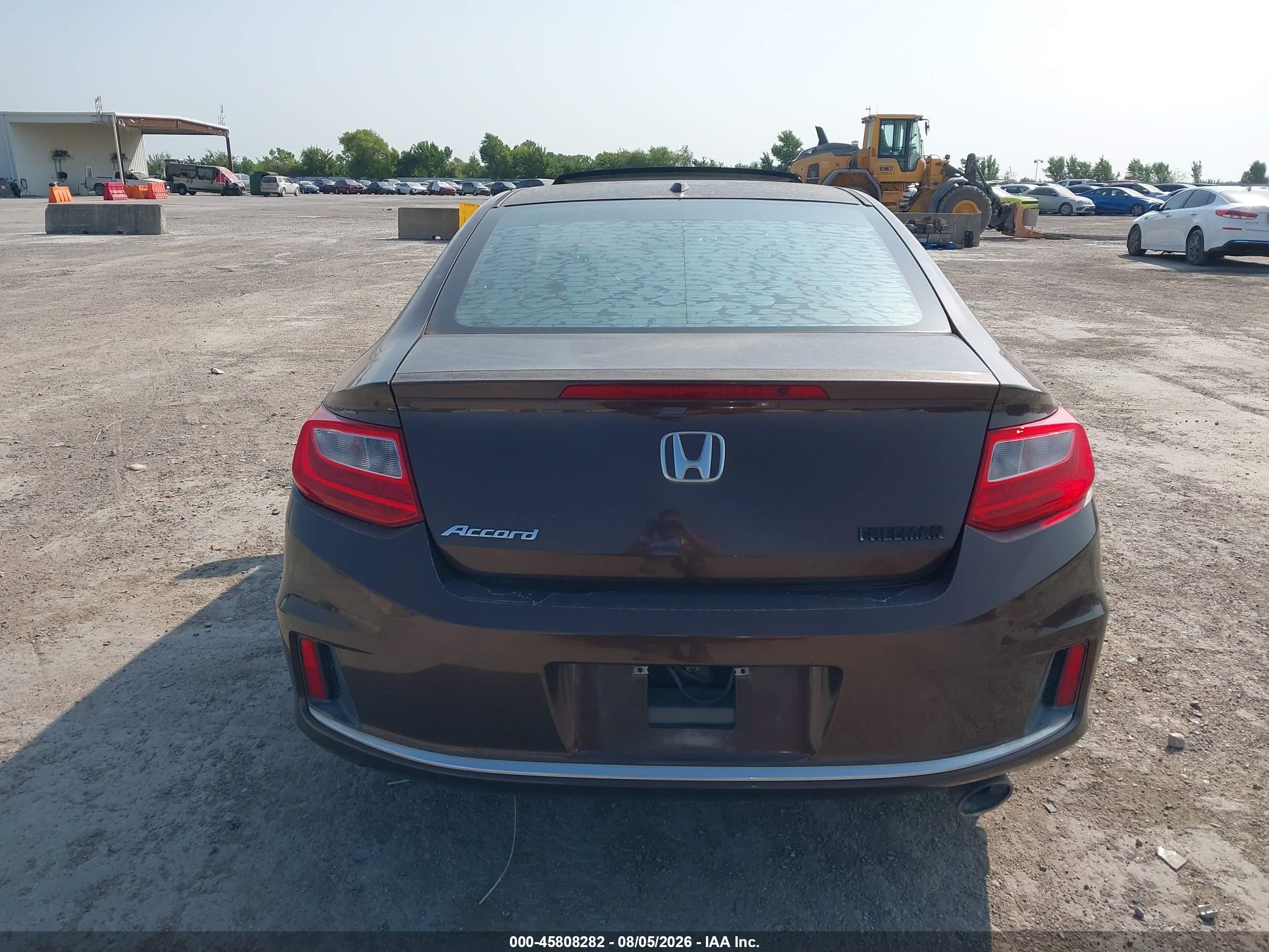 2013 Honda Accord Ex-l Brown vin: 1HGCT1B82DA001231